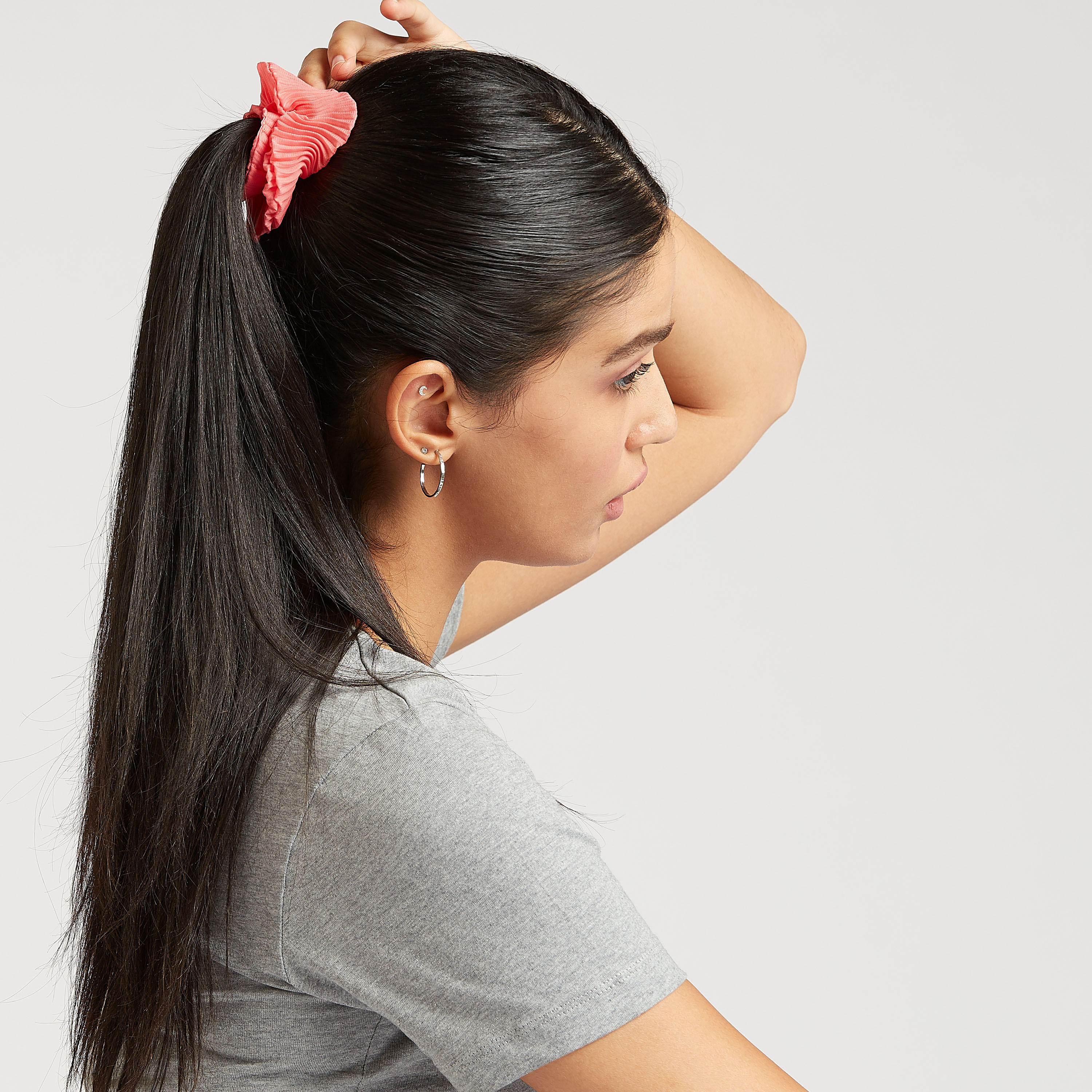 ربطة شعر بارزة الملمس - طقم من 3 قطع-women-hairaccessories-image-2