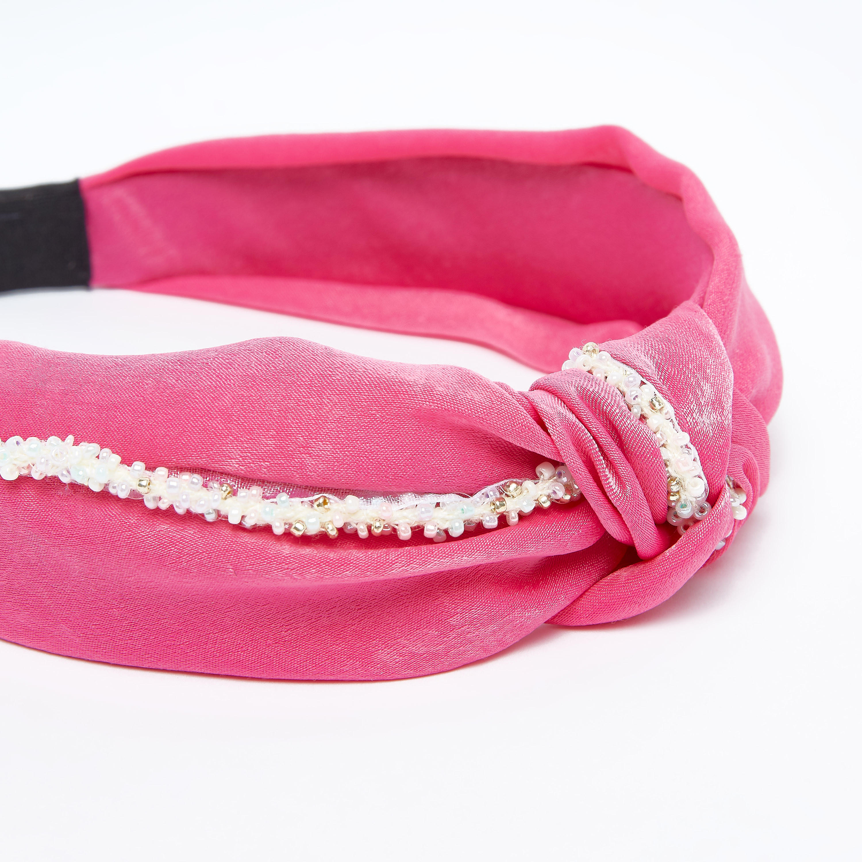 شريطة شعر بتزيينات وتفاصيل عقدة-women-hairaccessories-image-2