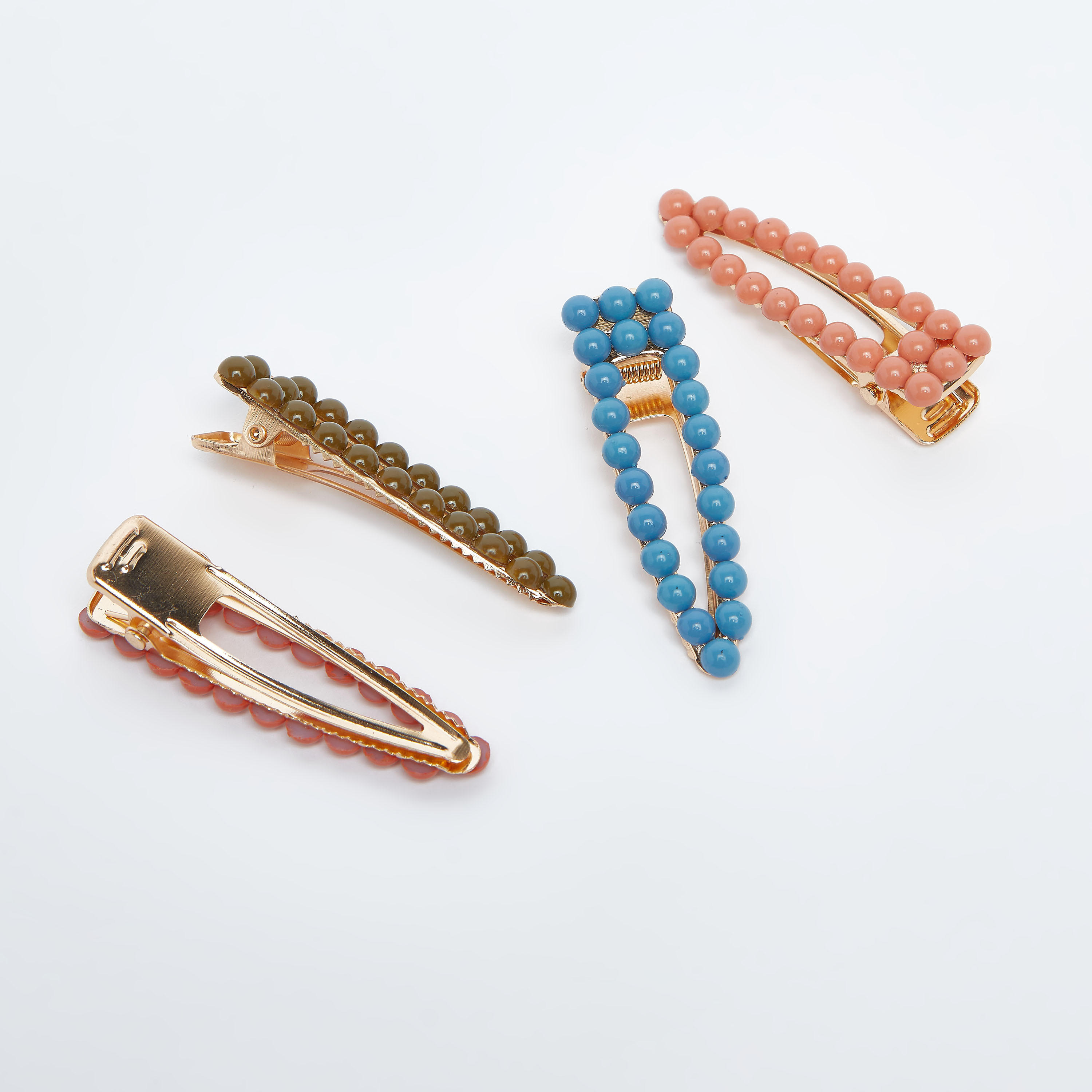 دبابيس شعر مزيّنة- طقم من 4 قطع-women-hairaccessories-image-2