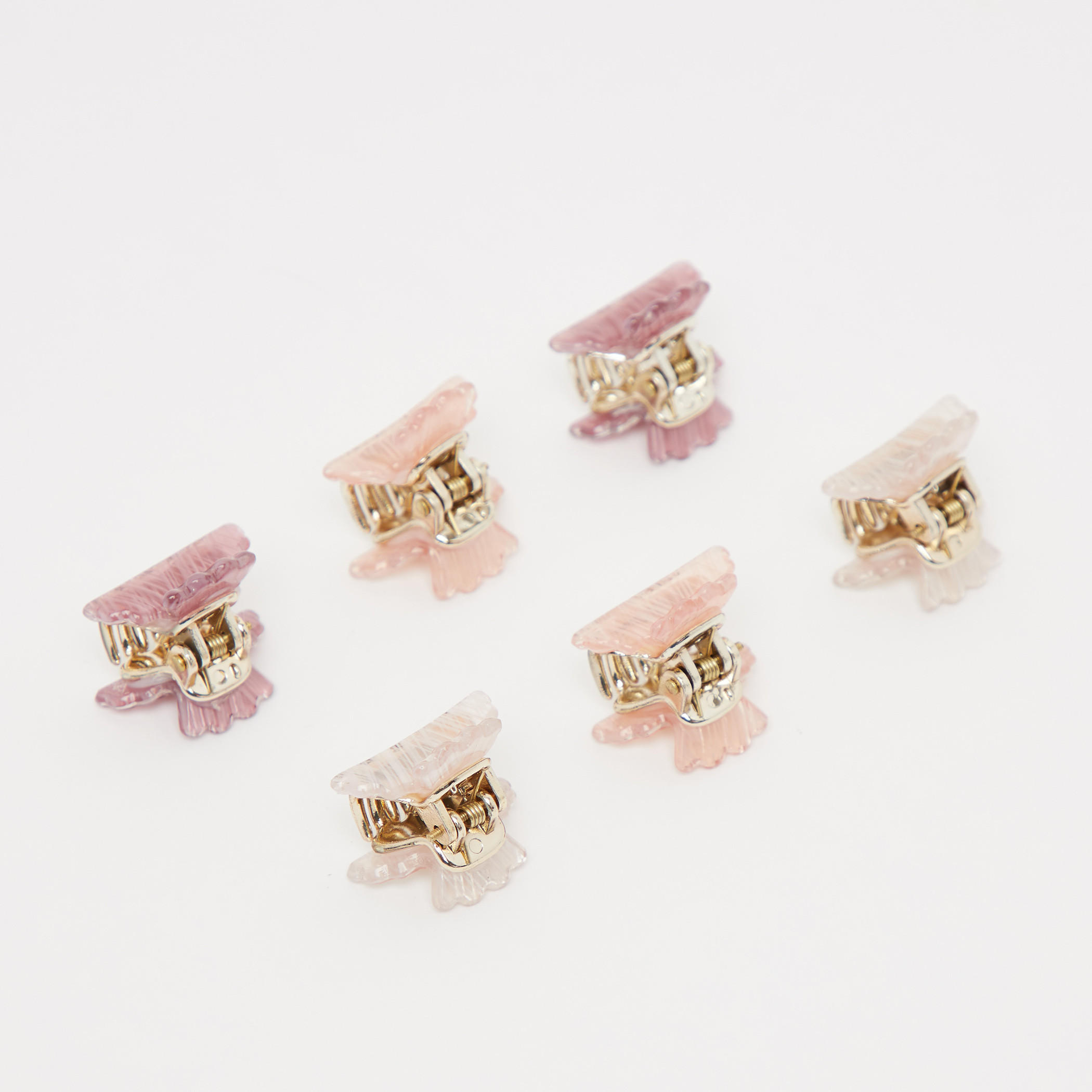 مشابك شعر متنوعة  - طقم من 6 قطع-women-hairaccessories-image-1