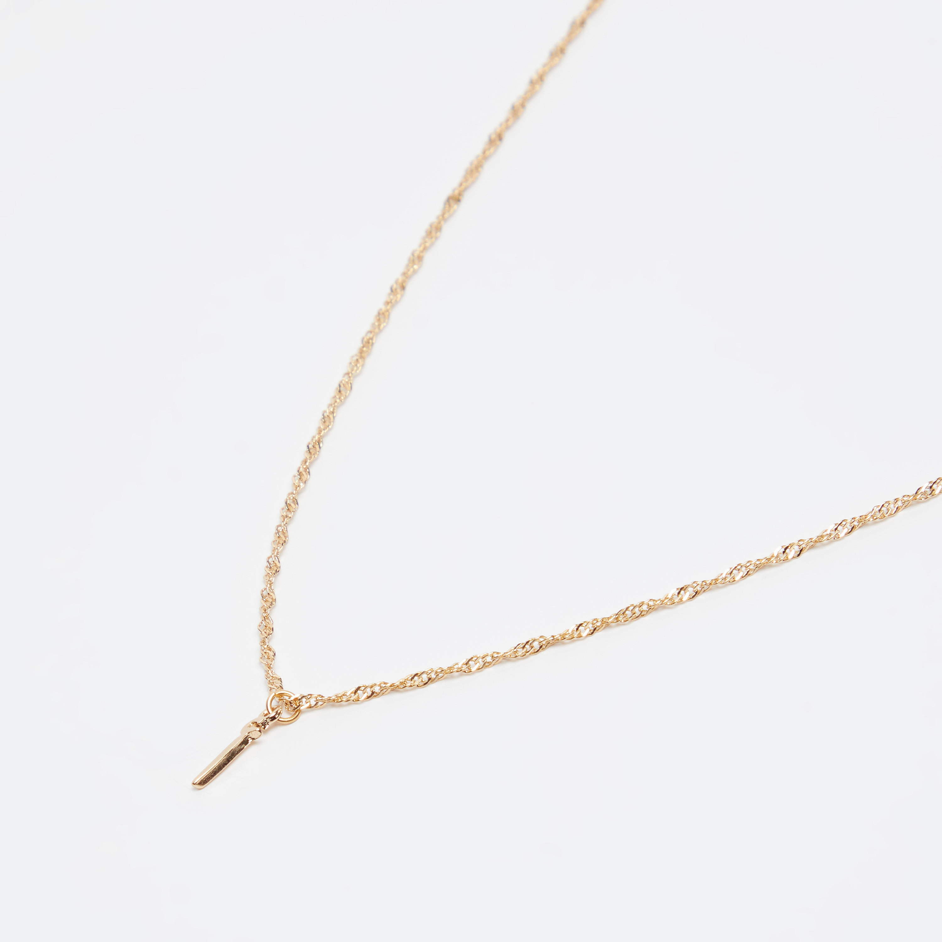Metallic Pendant Necklace with Lobster Clasp-women-watchesandjewellery-jewellery-necklacesandpendants-image-1