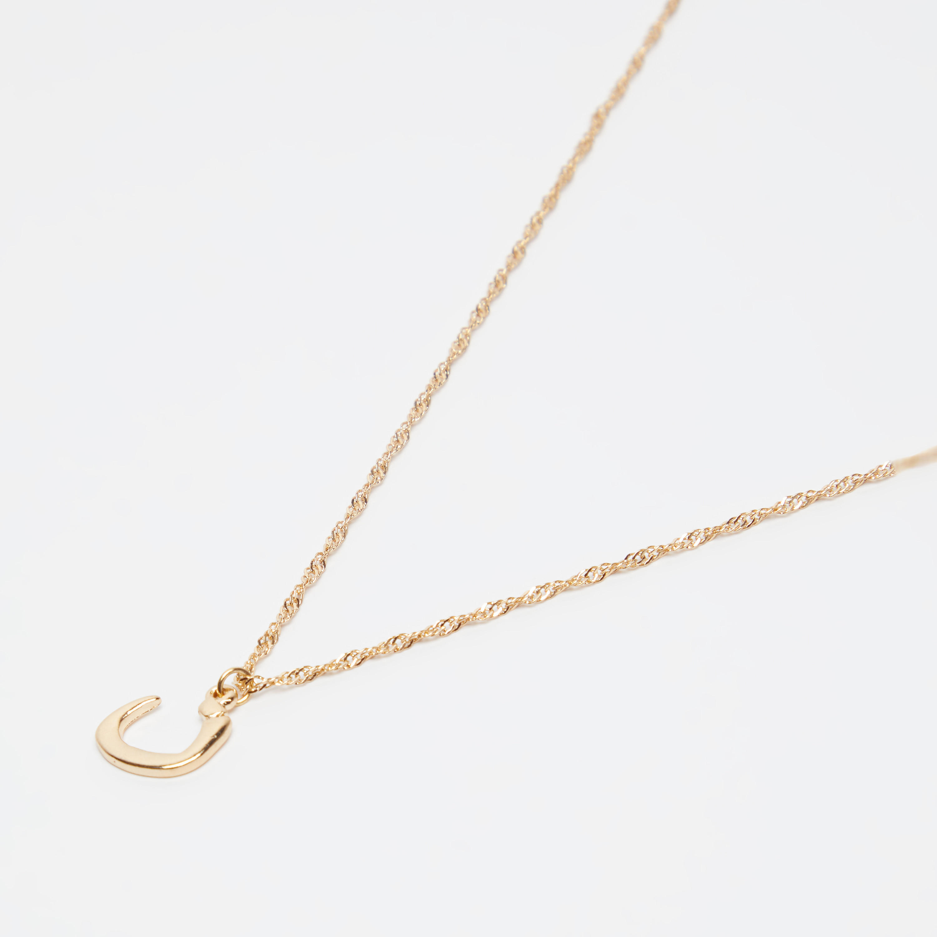 عقد بدلّاية ميتاليك ومشبك إغلاق-women-watchesandjewellery-jewellery-necklacesandpendants-image-1