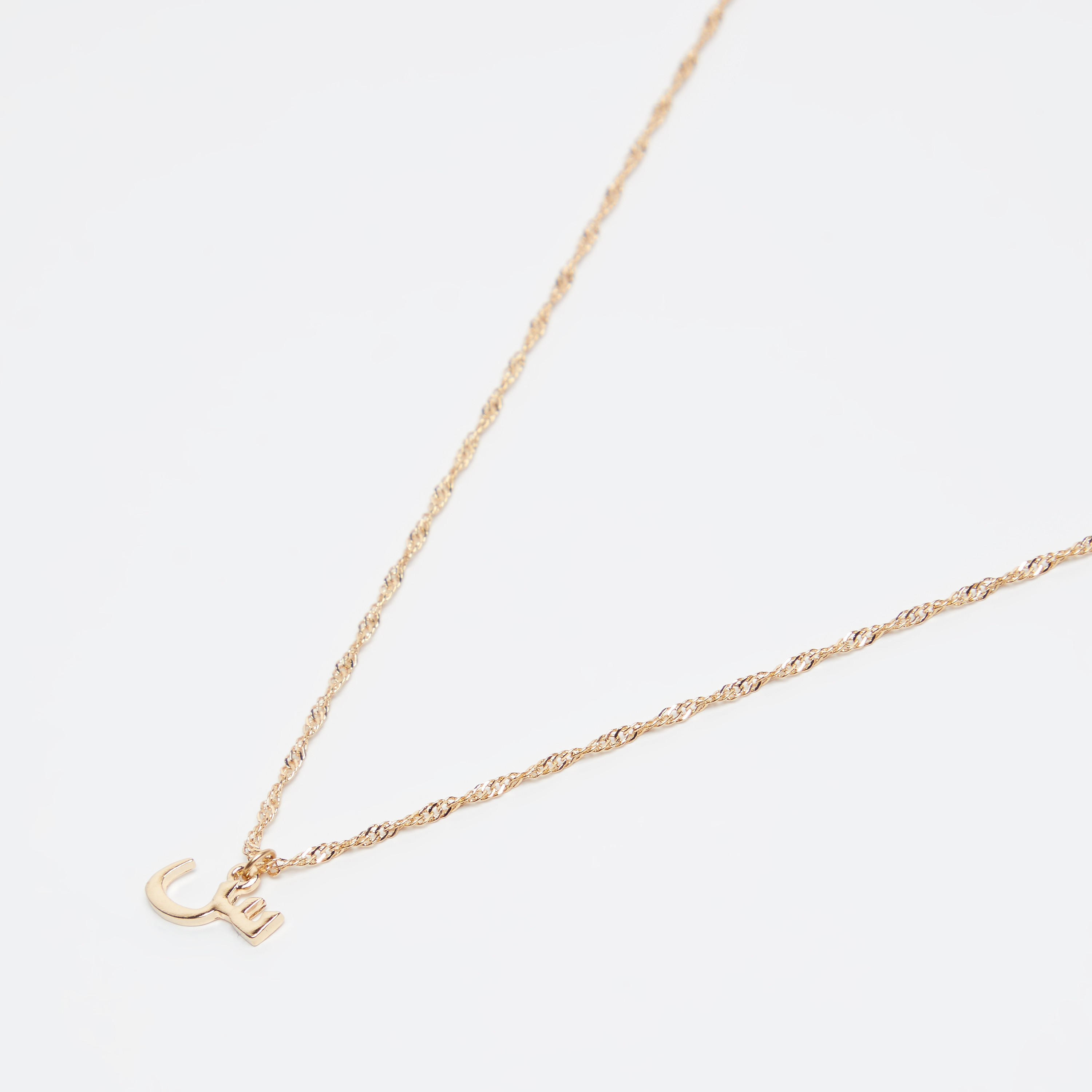 عقد بدلّاية ميتاليك ومشبك إغلاق-women-watchesandjewellery-jewellery-necklacesandpendants-image-1