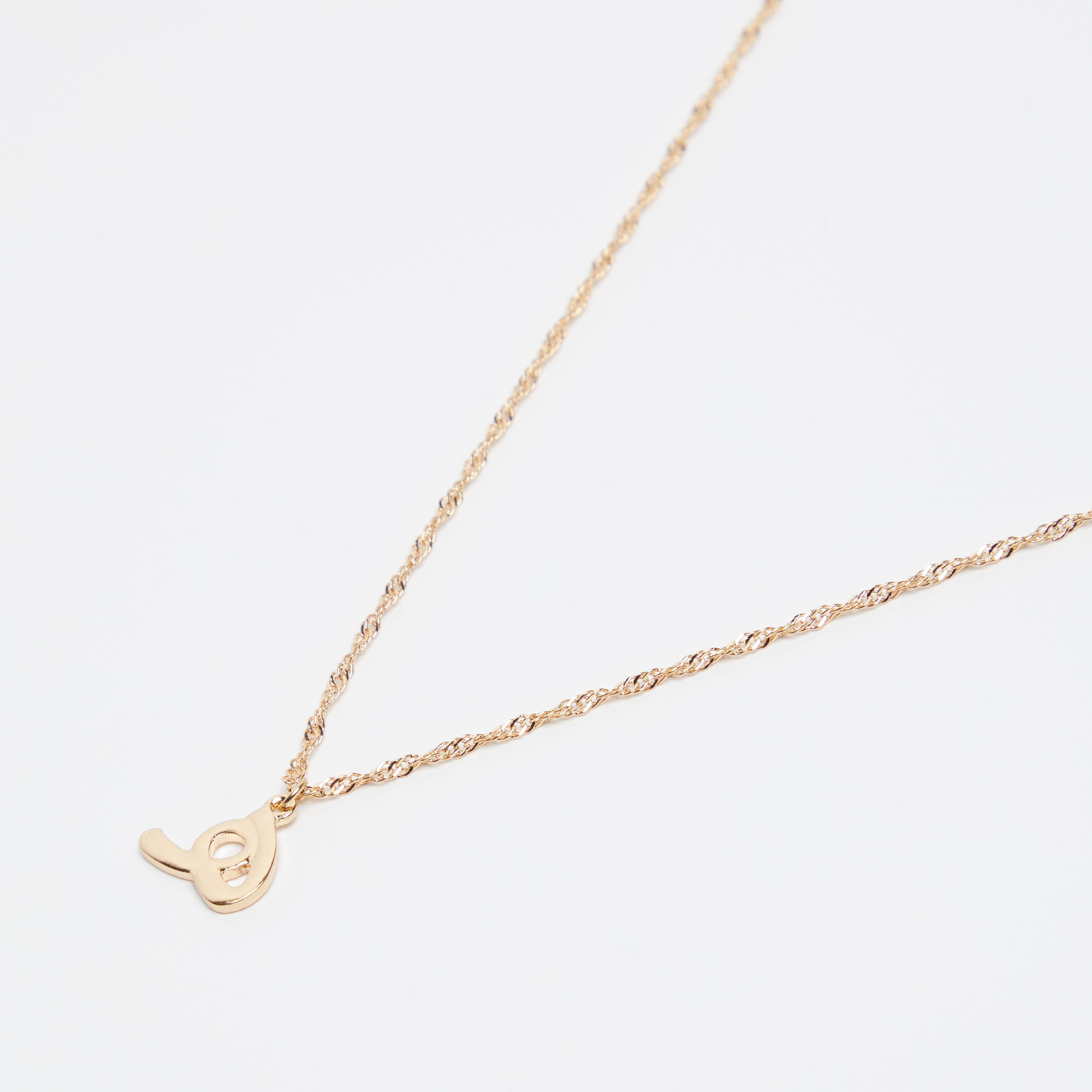 عقد بدلّاية ميتاليك ومشبك إغلاق-women-watchesandjewellery-jewellery-necklacesandpendants-image-1