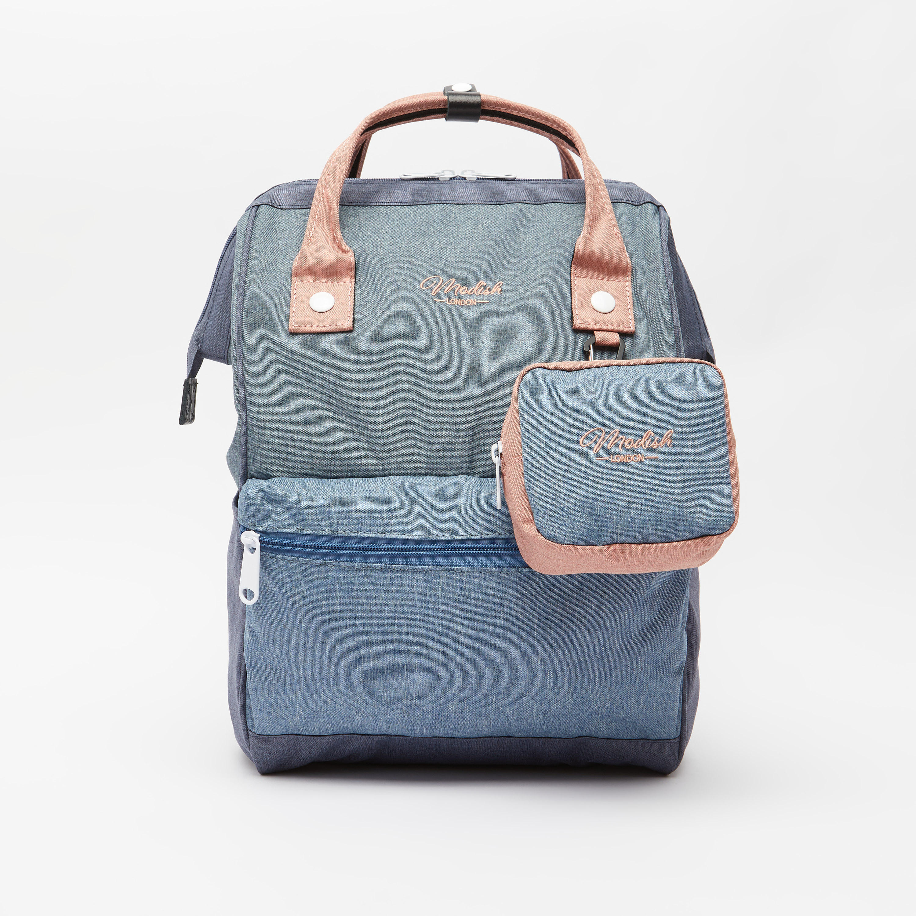 Textured Backpack with Adjustable Shoulder Straps-women-bagsandwallets-handbags-image-1