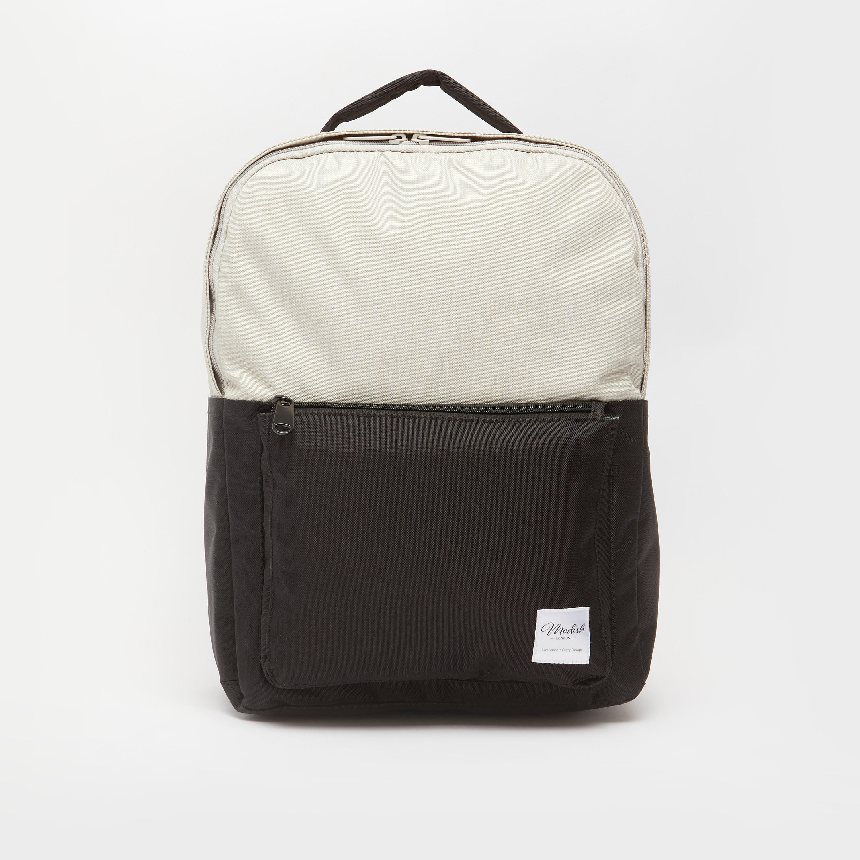 Textured Backpack with Adjustable Straps and Zip Closure-women-bagsandwallets-handbags-image-1
