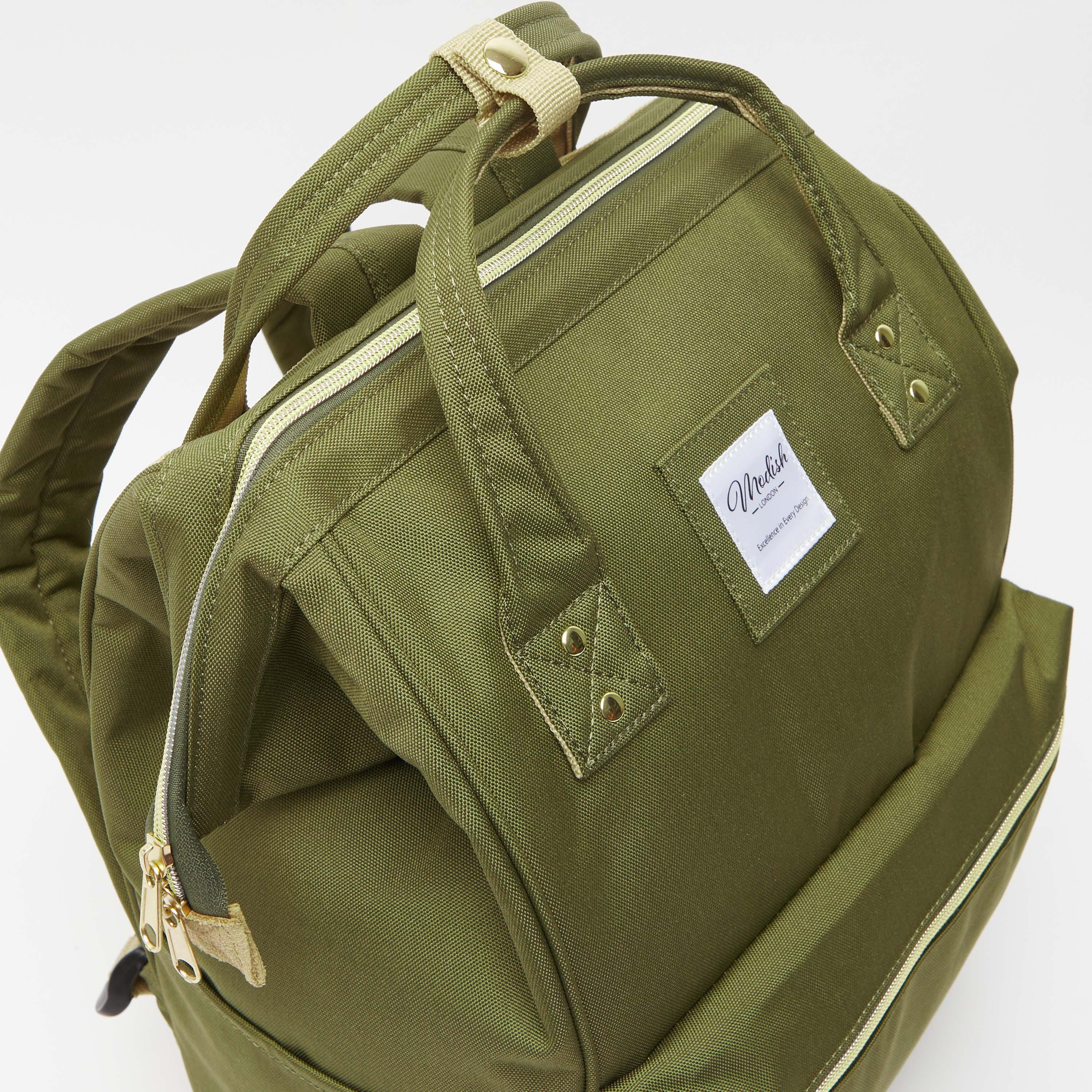 Textured Backpack with Adjustable Straps and Twin Handles-women-bagsandwallets-handbags-image-3