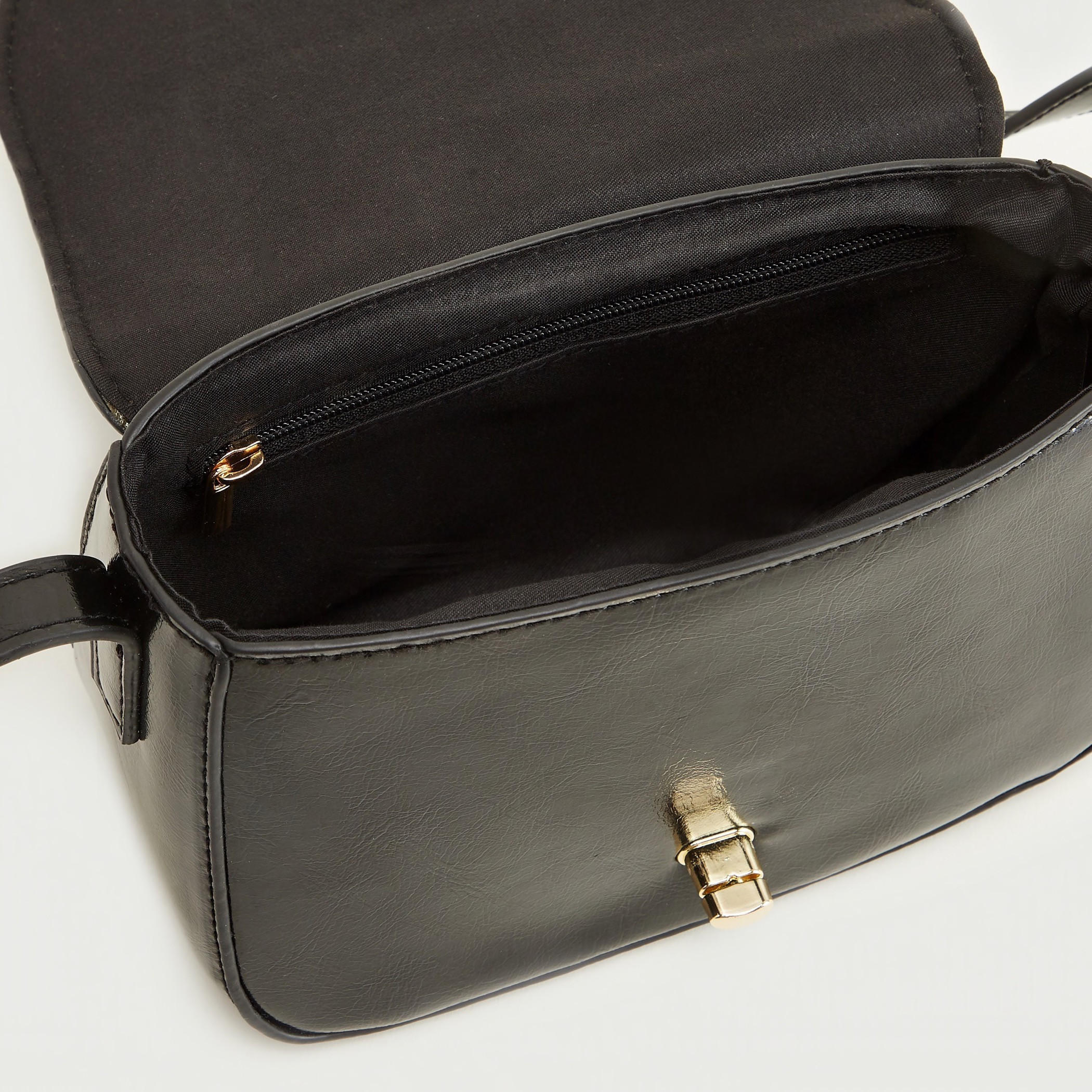 شنطة كروس بودي بارزة الملمس بحزام قابل للتعديل وقفل إغلاق تويست-women-bagsandwallets-handbags-image-4