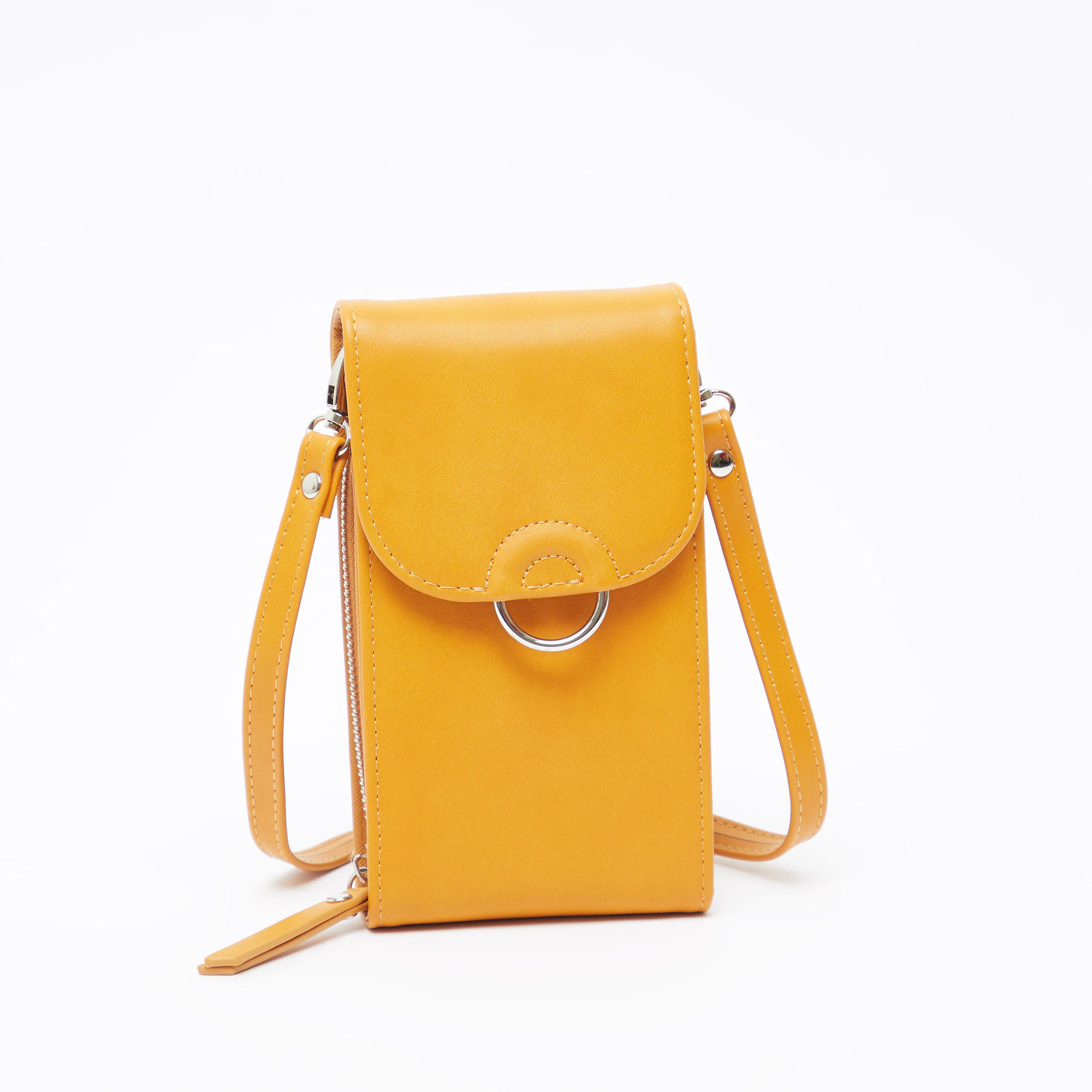 شنطة هاتف نقّال سادة بطيّة وحمّالة كتف-women-bagsandwallets-handbags-image-5