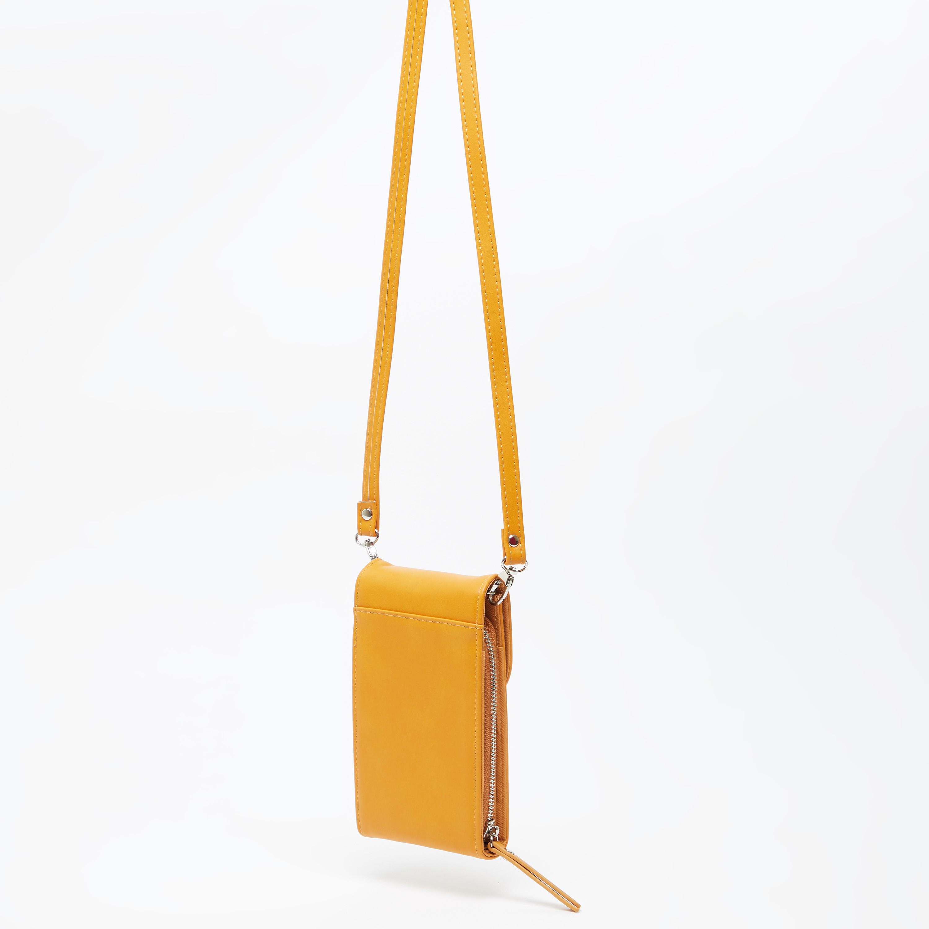 شنطة هاتف نقّال سادة بطيّة وحمّالة كتف-women-bagsandwallets-handbags-image-3