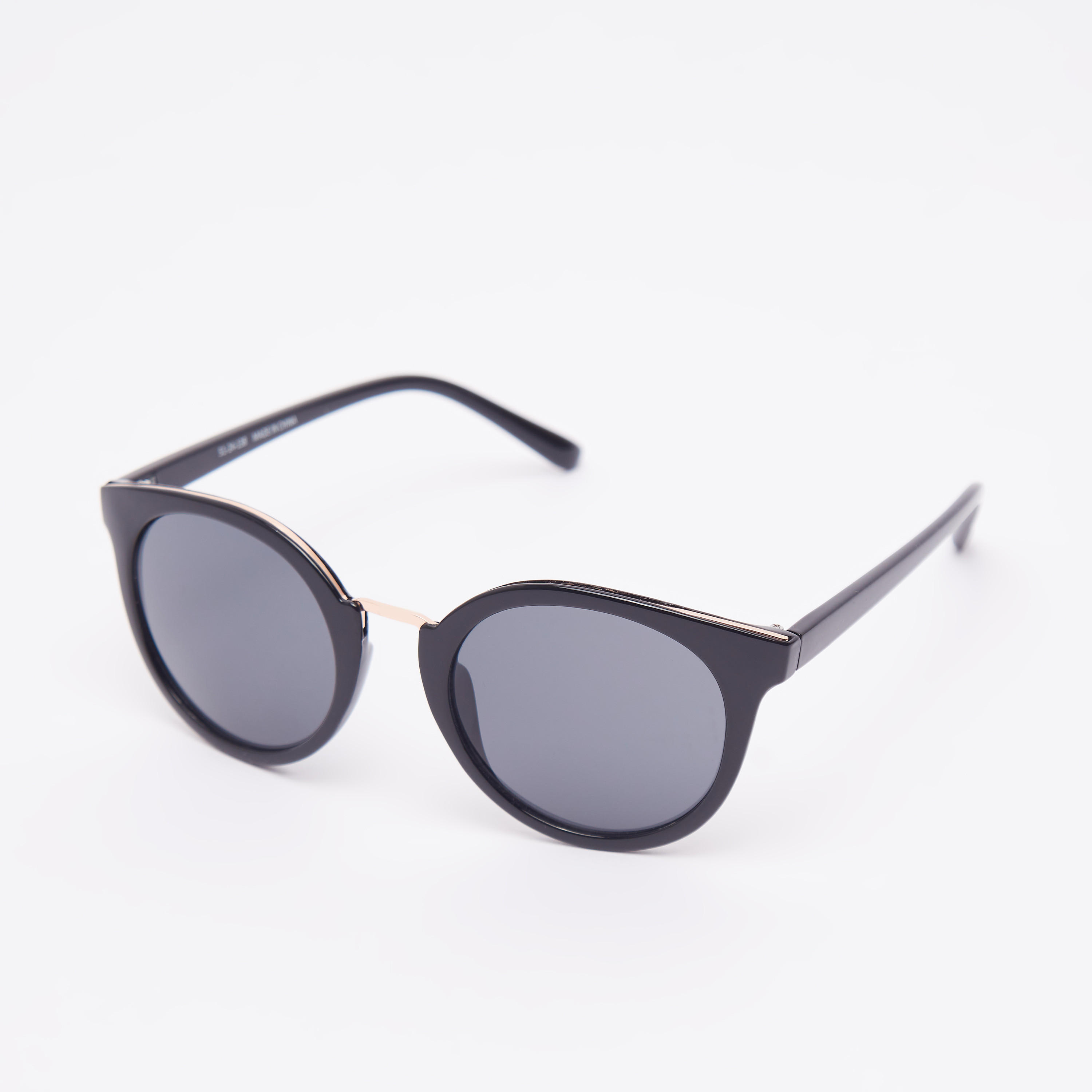 نظّارة شمسية مستديرة بإطار كامل ووسادات للأنف-women-sunglasses-image-1