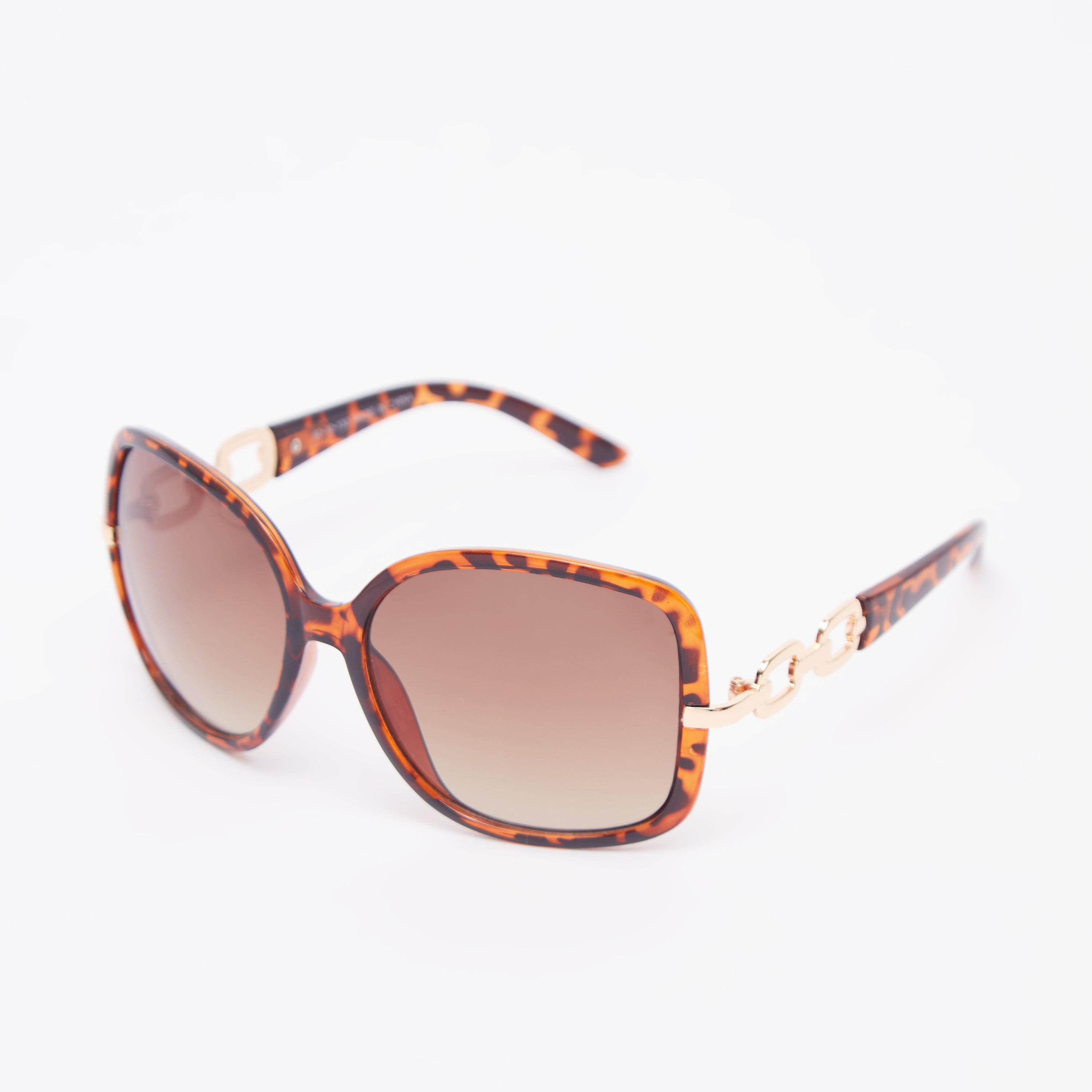 Full Rim Wayfarer Sunglasses with Nose Pads and Metallic Accent-women-sunglasses-image-1