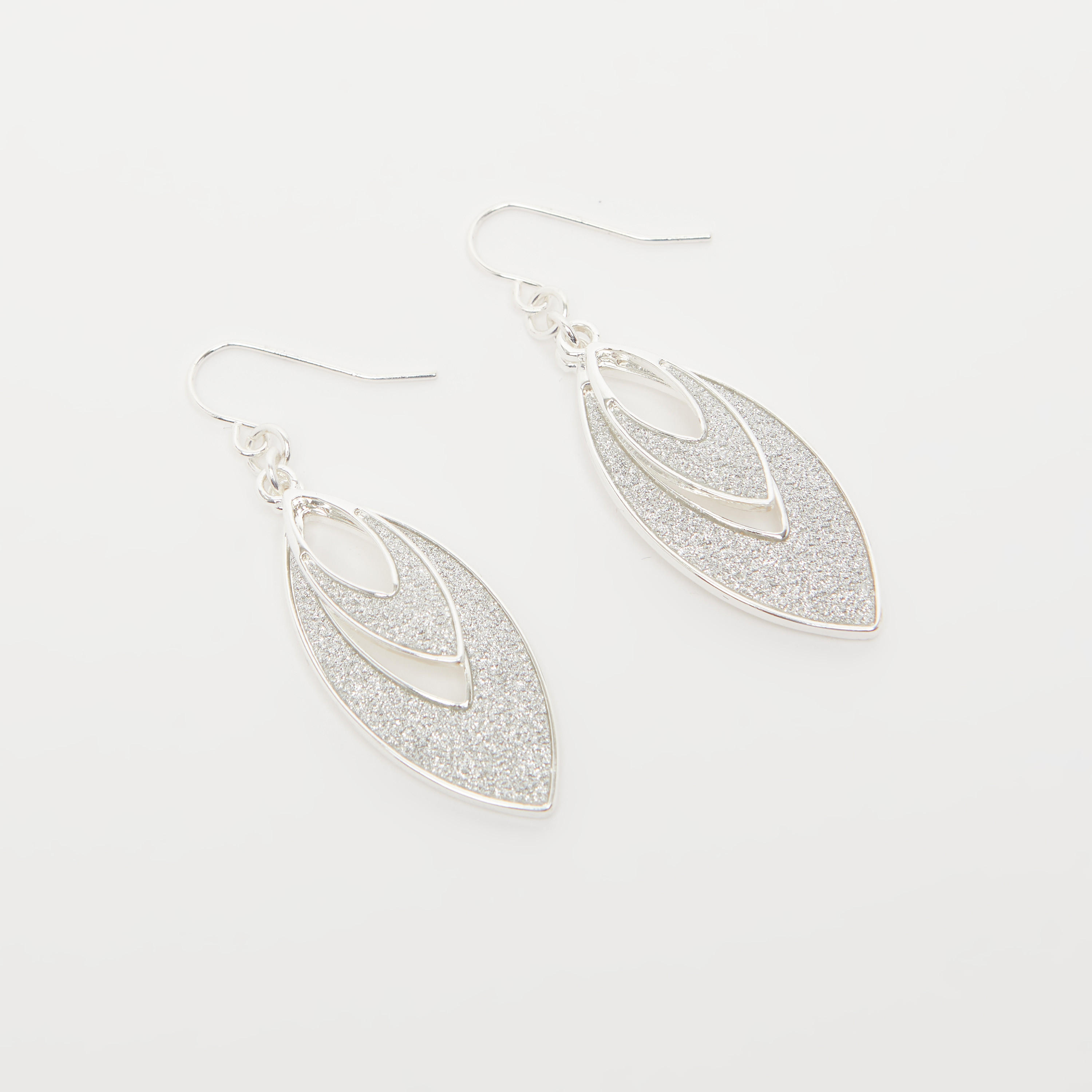 Embellished Dangling Earrings with Fish Hook-women-watchesandjewellery-jewellery-earrings-image-1