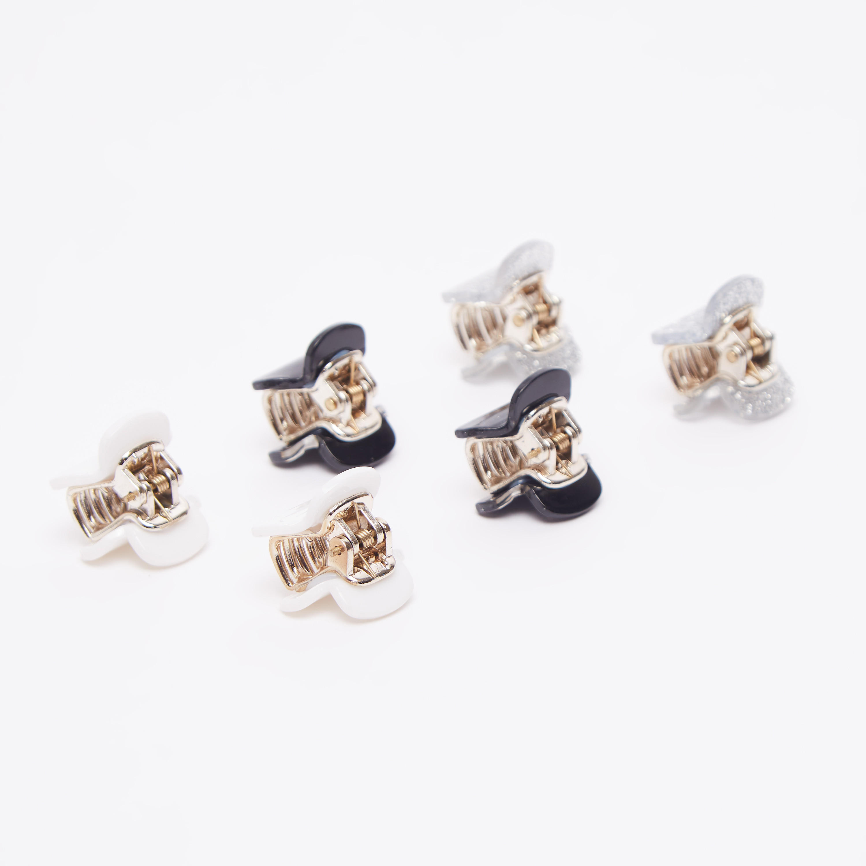 مشابك شعر متنوعة  - طقم من 6 قطع-women-hairaccessories-image-1