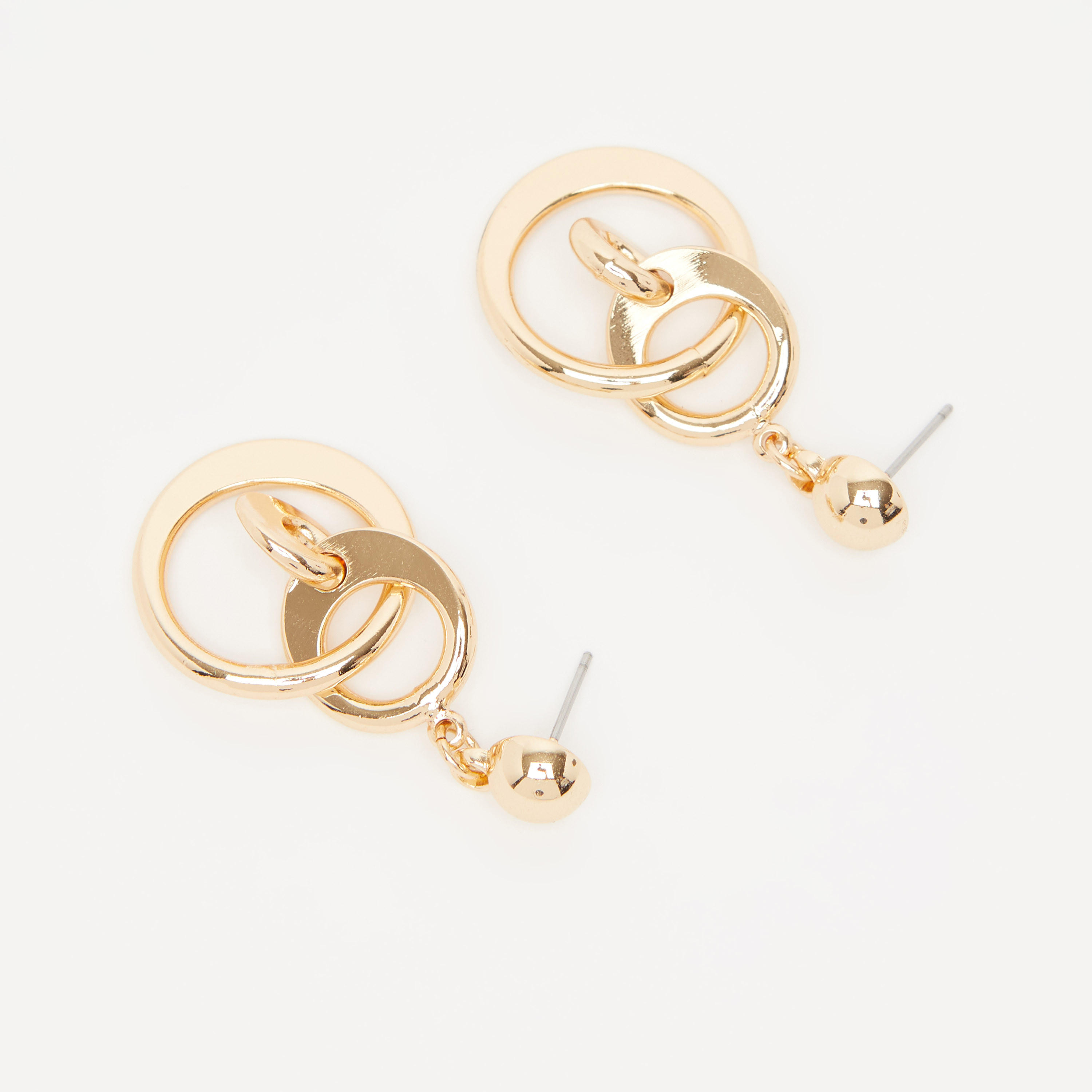 Metallic Dangling Earrings with Pushback Closure-women-watchesandjewellery-jewellery-earrings-image-3