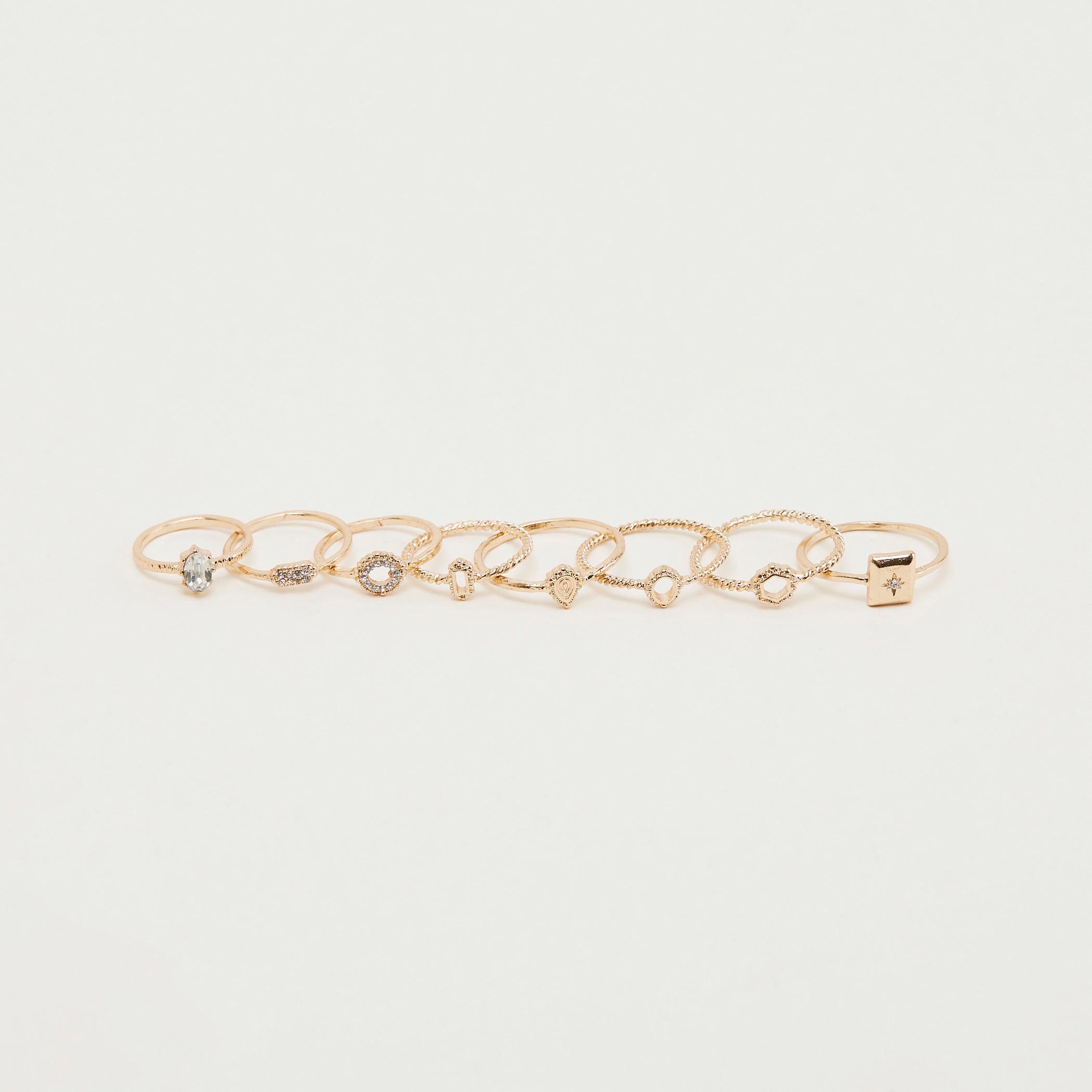 خواتم مزيّنة - طقم من 8-women-watchesandjewellery-jewellery-rings-image-3