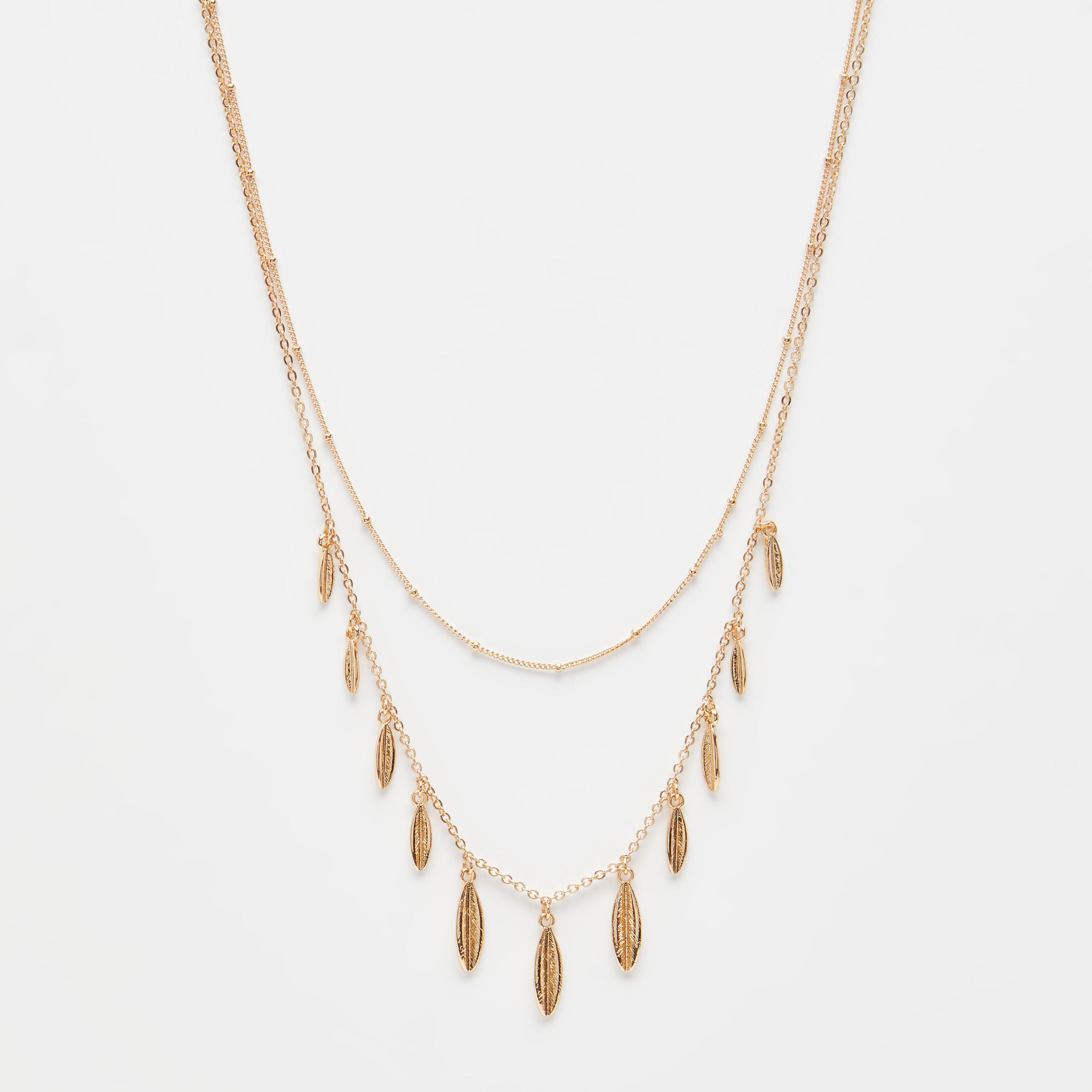 عقد مزيّن متعدّد الطبقات بمشبك إغلاق-women-watchesandjewellery-jewellery-necklacesandpendants-image-1