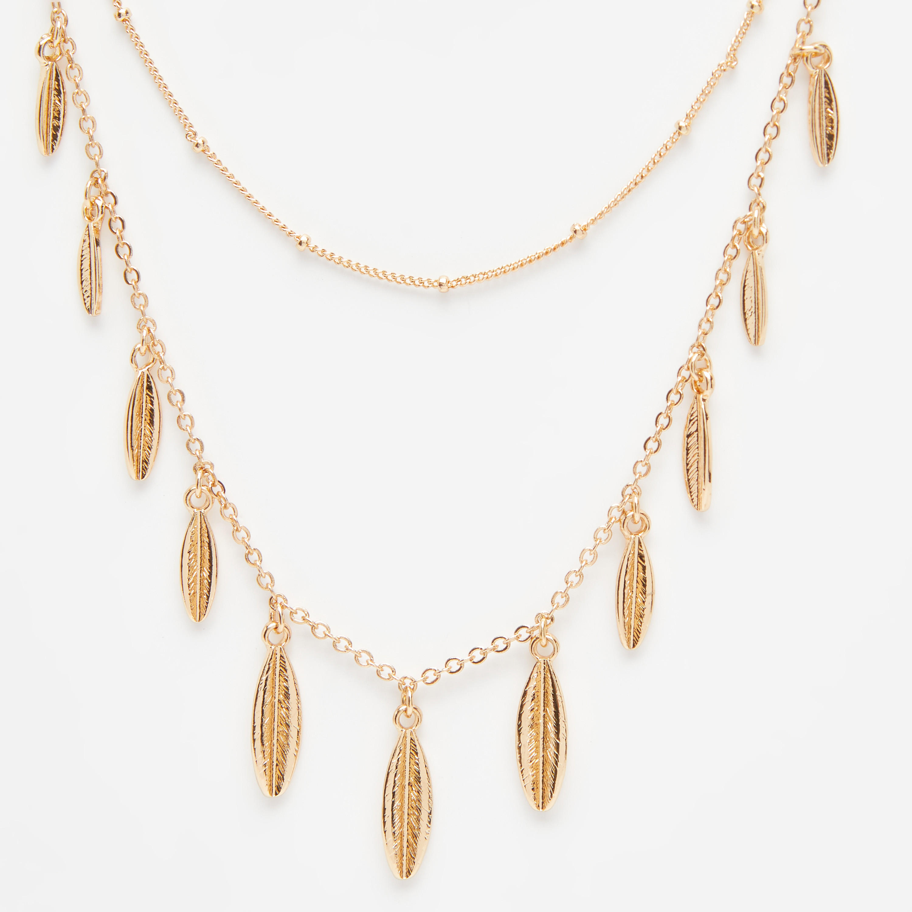 عقد مزيّن متعدّد الطبقات بمشبك إغلاق-women-watchesandjewellery-jewellery-necklacesandpendants-image-3