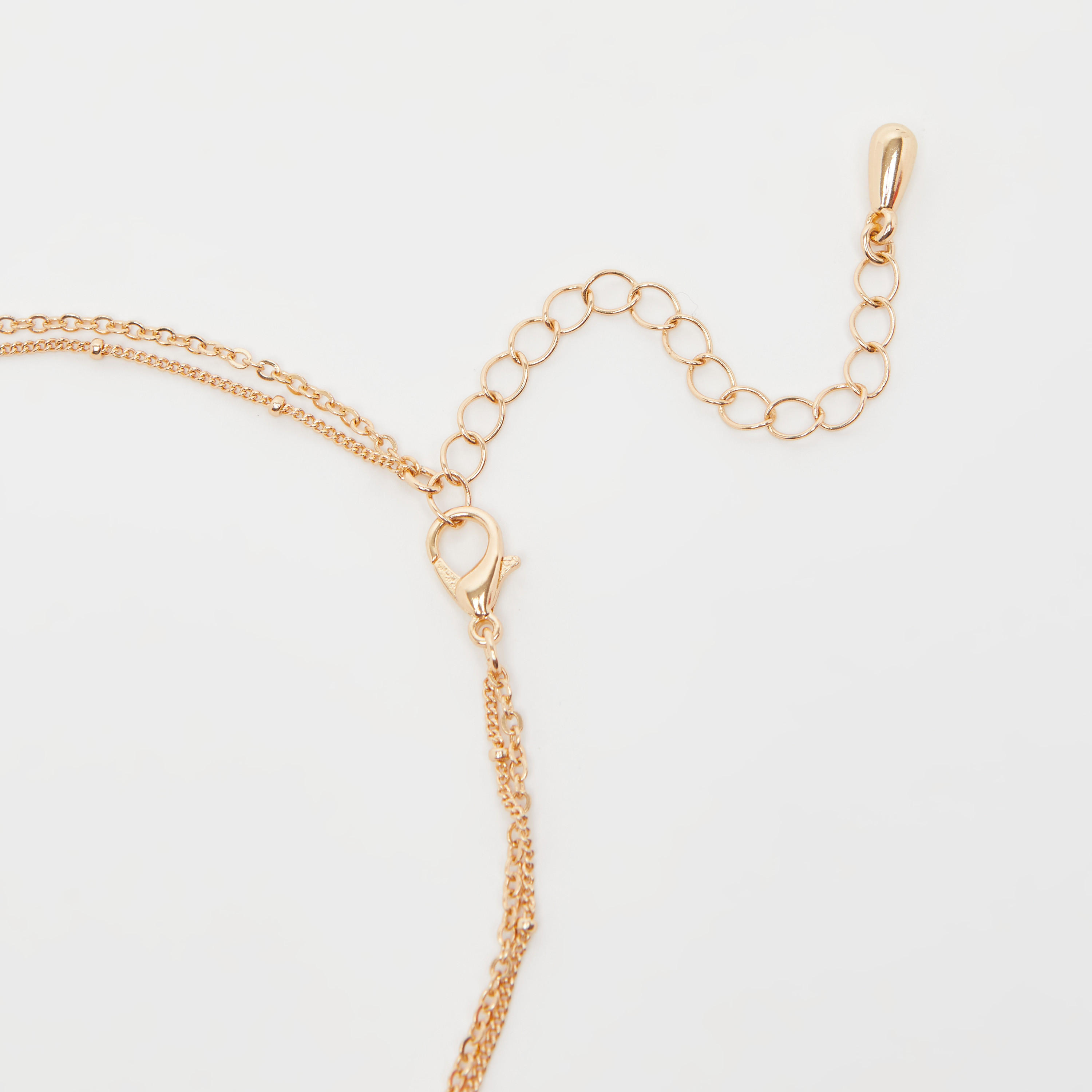 عقد مزيّن متعدّد الطبقات بمشبك إغلاق-women-watchesandjewellery-jewellery-necklacesandpendants-image-4
