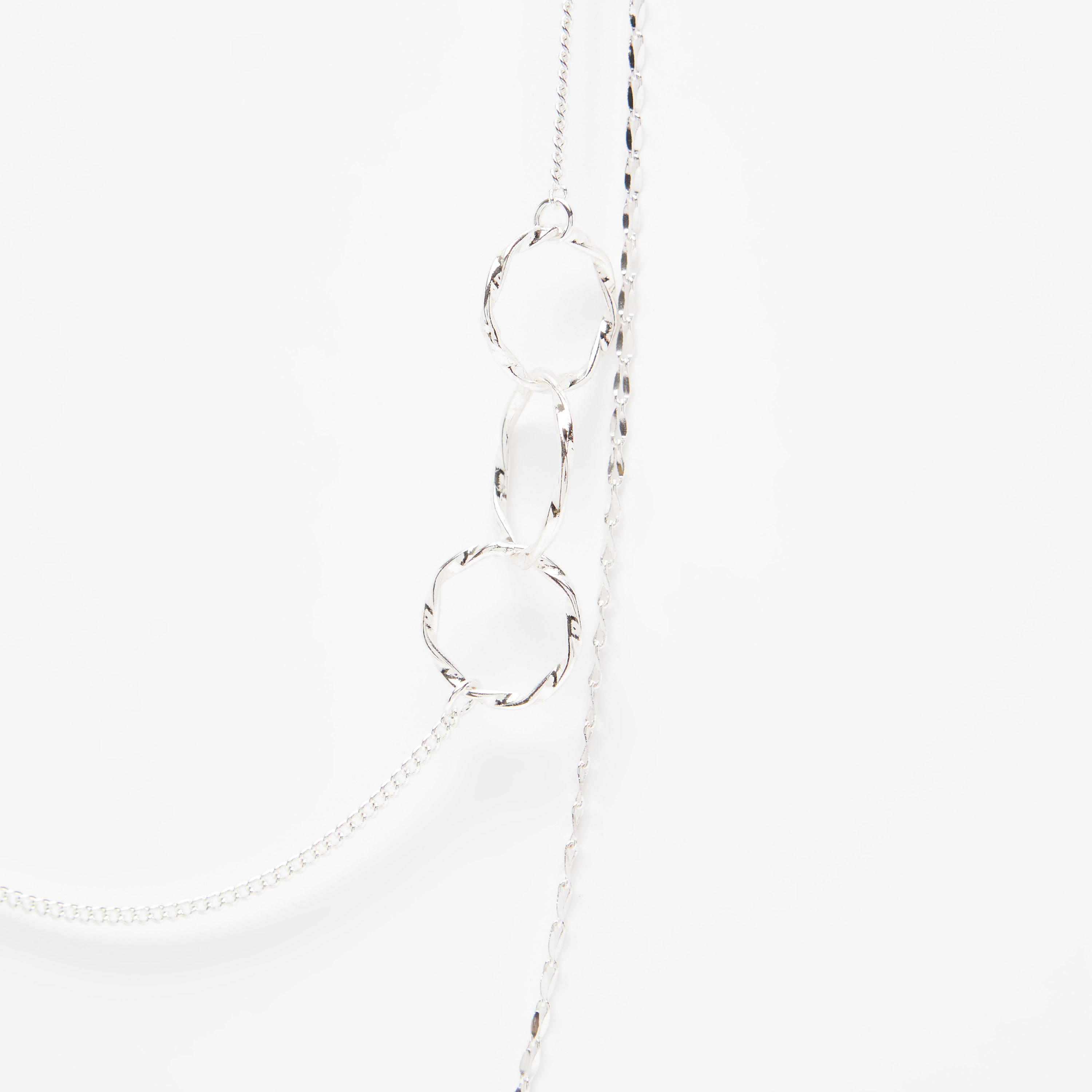 عقد مزيّن متعدّد الطبقات بمشبك إغلاق-women-watchesandjewellery-jewellery-necklacesandpendants-image-2