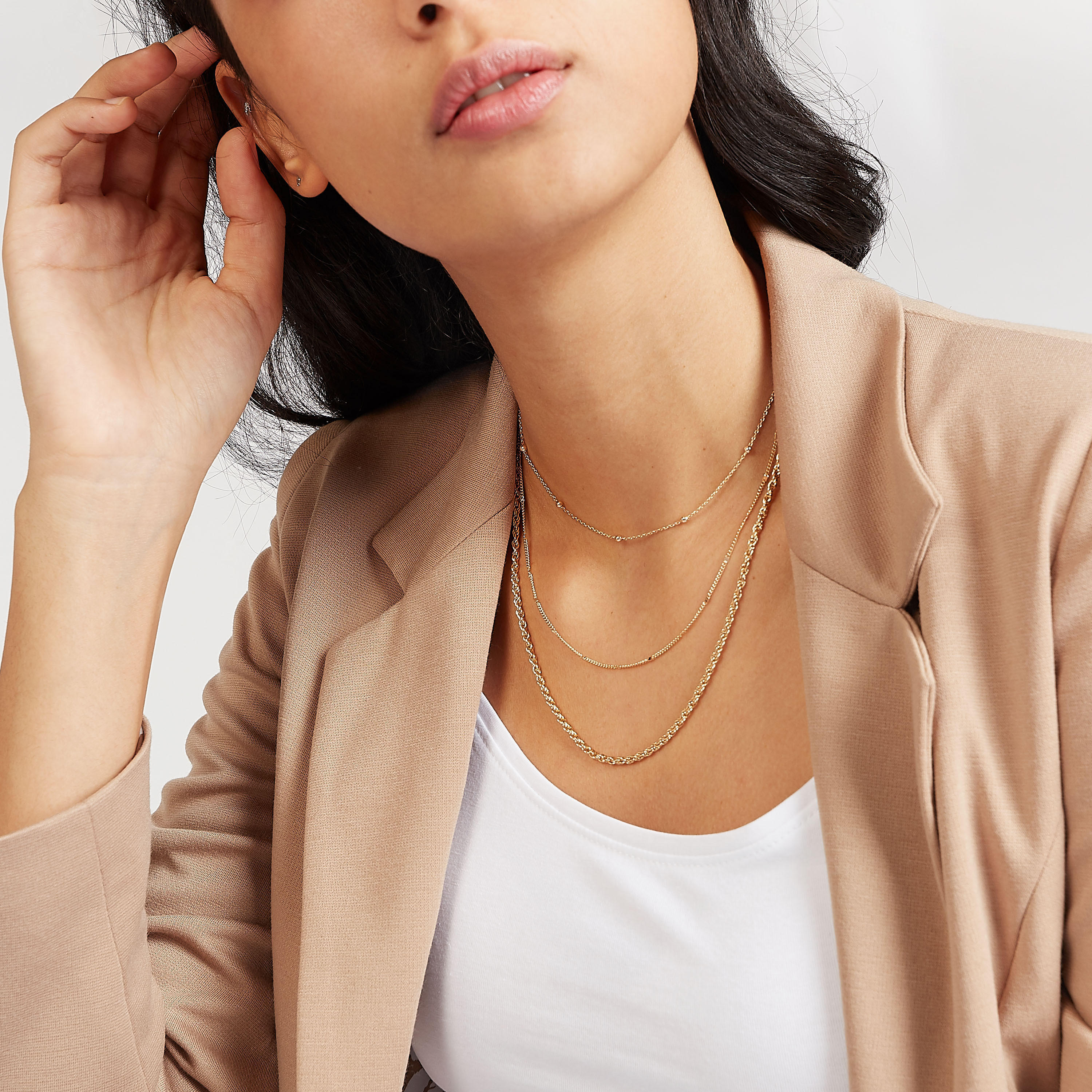 Embellished Multi-Layer Necklace with Lobster Clasp-women-watchesandjewellery-jewellery-necklacesandpendants-image-2