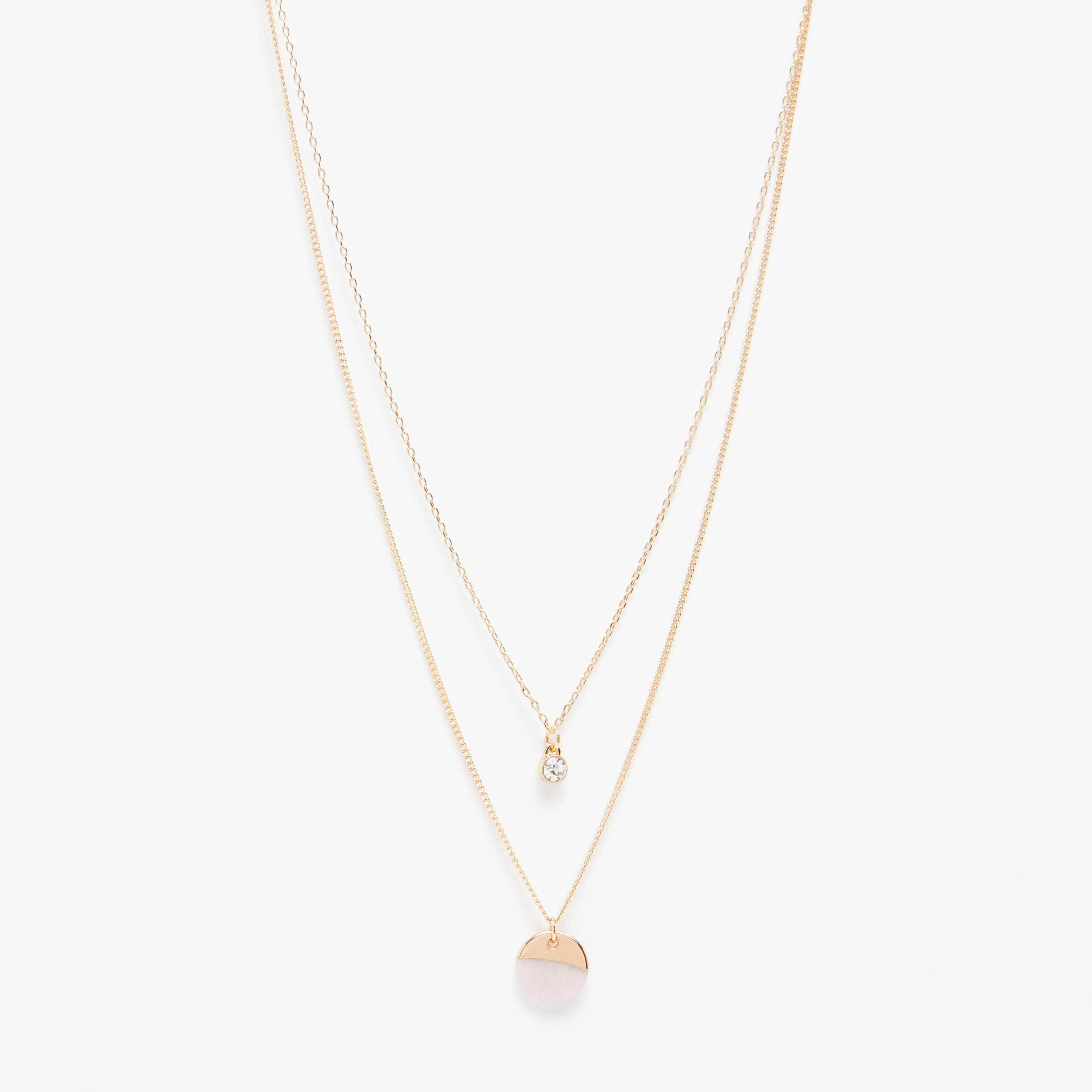 عقد مزين بدلاية بطبقات و بمشبك إغلاق-women-watchesandjewellery-jewellery-necklacesandpendants-image-4