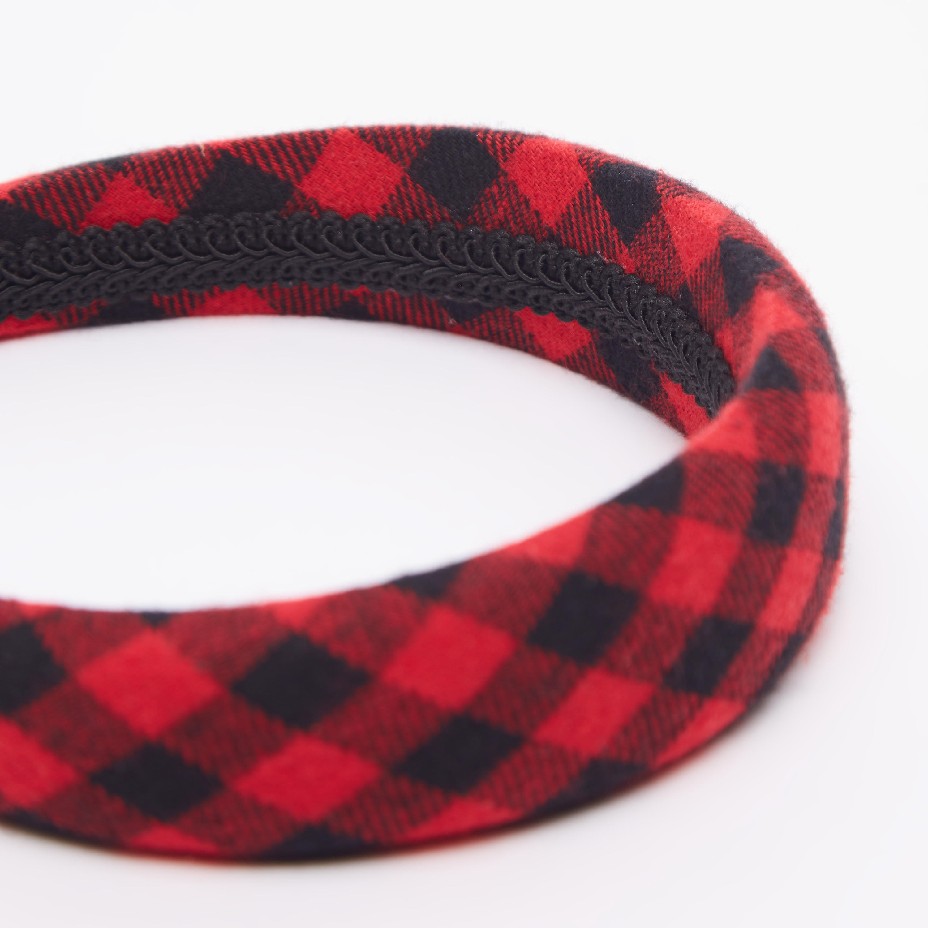 Checked Hair Band-women-hairaccessories-image-2