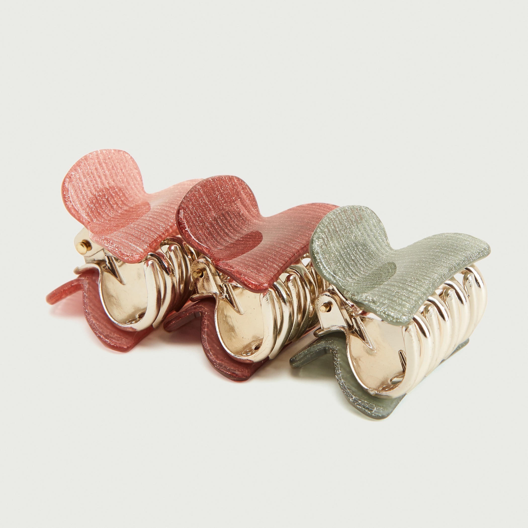 مشابك شعر متنوعة  - طقم من 3 قطع-women-hairaccessories-image-2