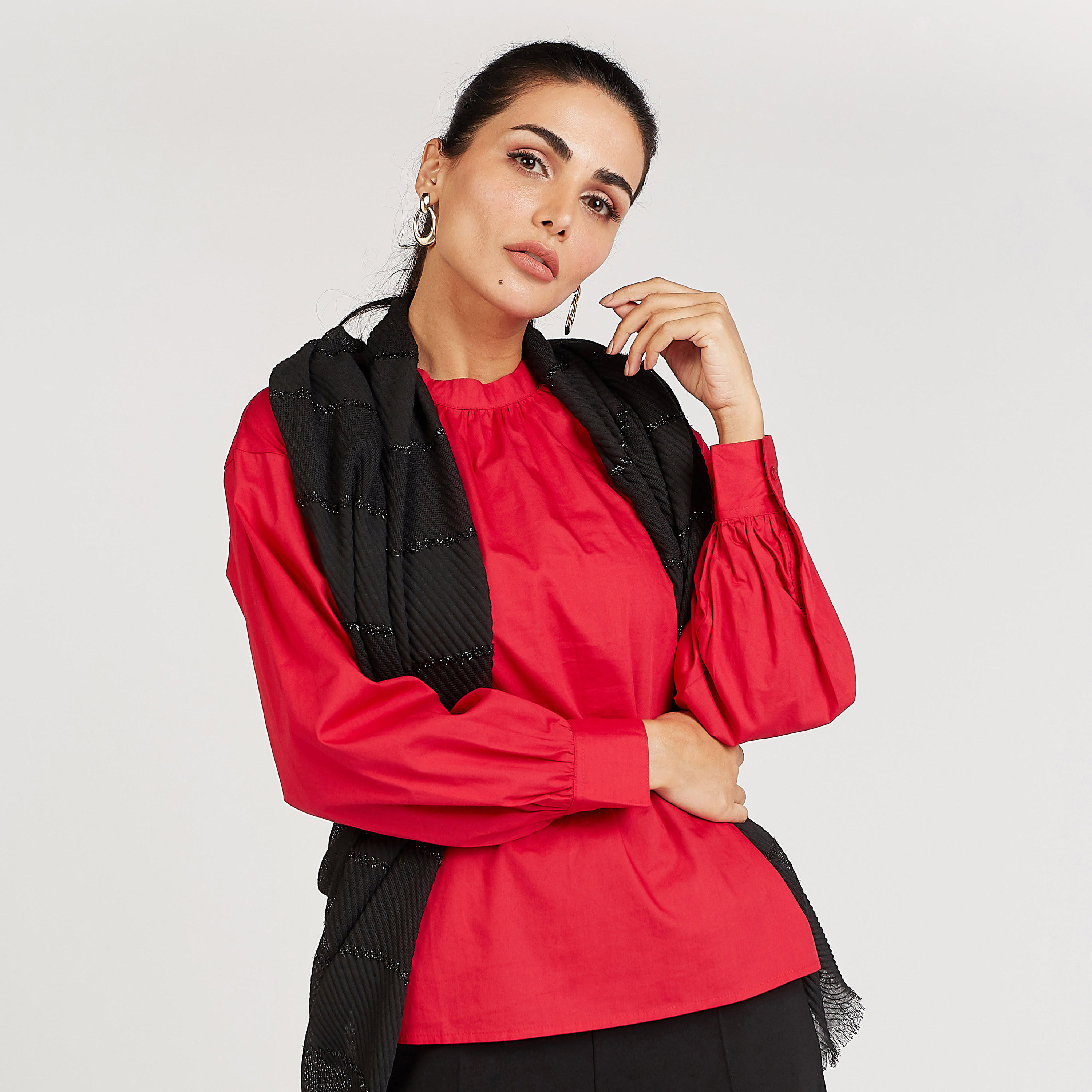 وشاح بارز الملمس بشراشيب-women-clothingaccessories-scarves-image-2