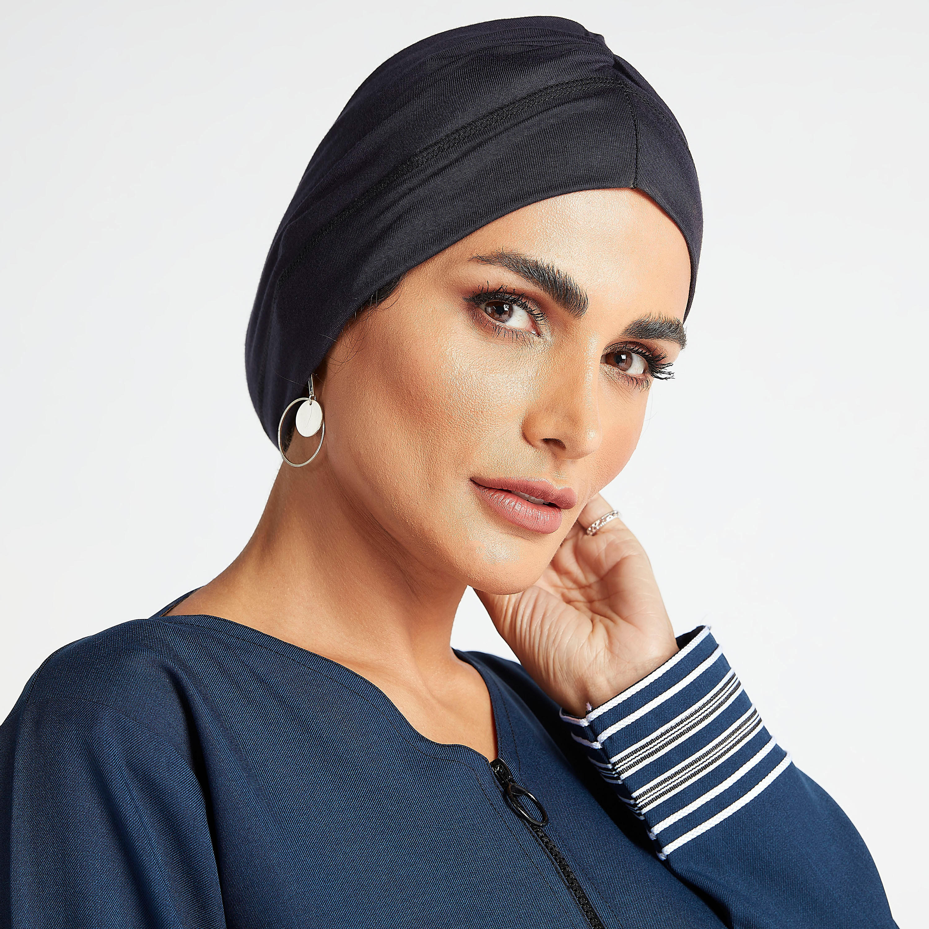حجاب داخلي قصير بارز الملمس-women-clothingaccessories-capsandhats-image-4