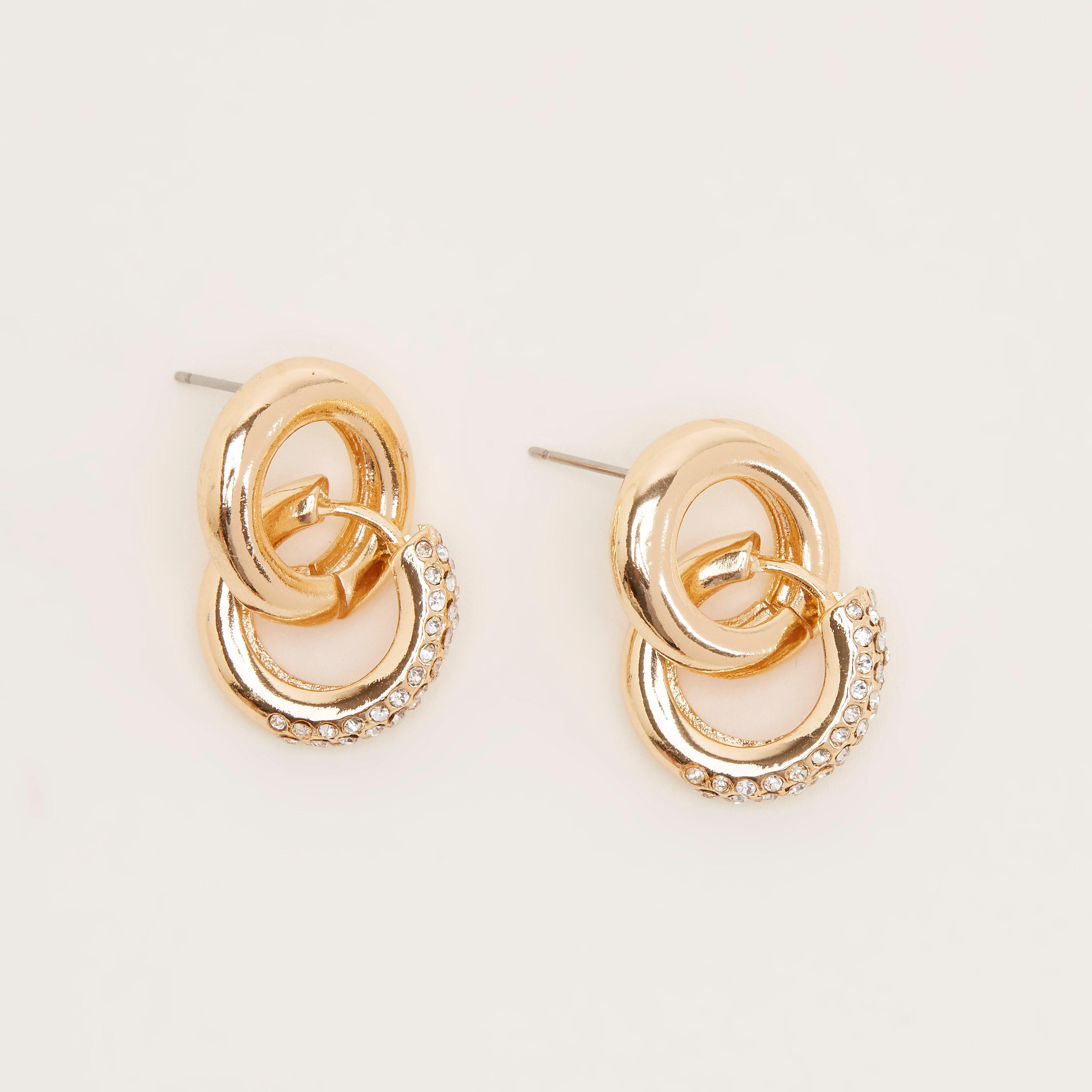 Embellished Earrings with Pushback Closure-women-watchesandjewellery-jewellery-earrings-image-2