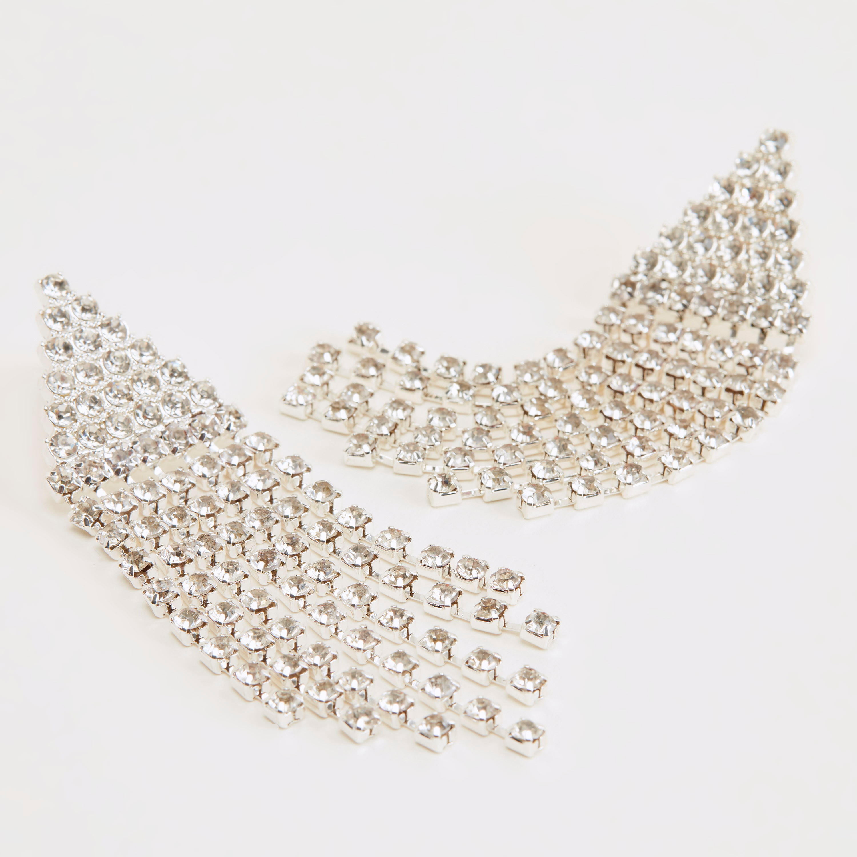 Embellished Dangling Earrings with Pushback Closure-women-watchesandjewellery-jewellery-earrings-image-3