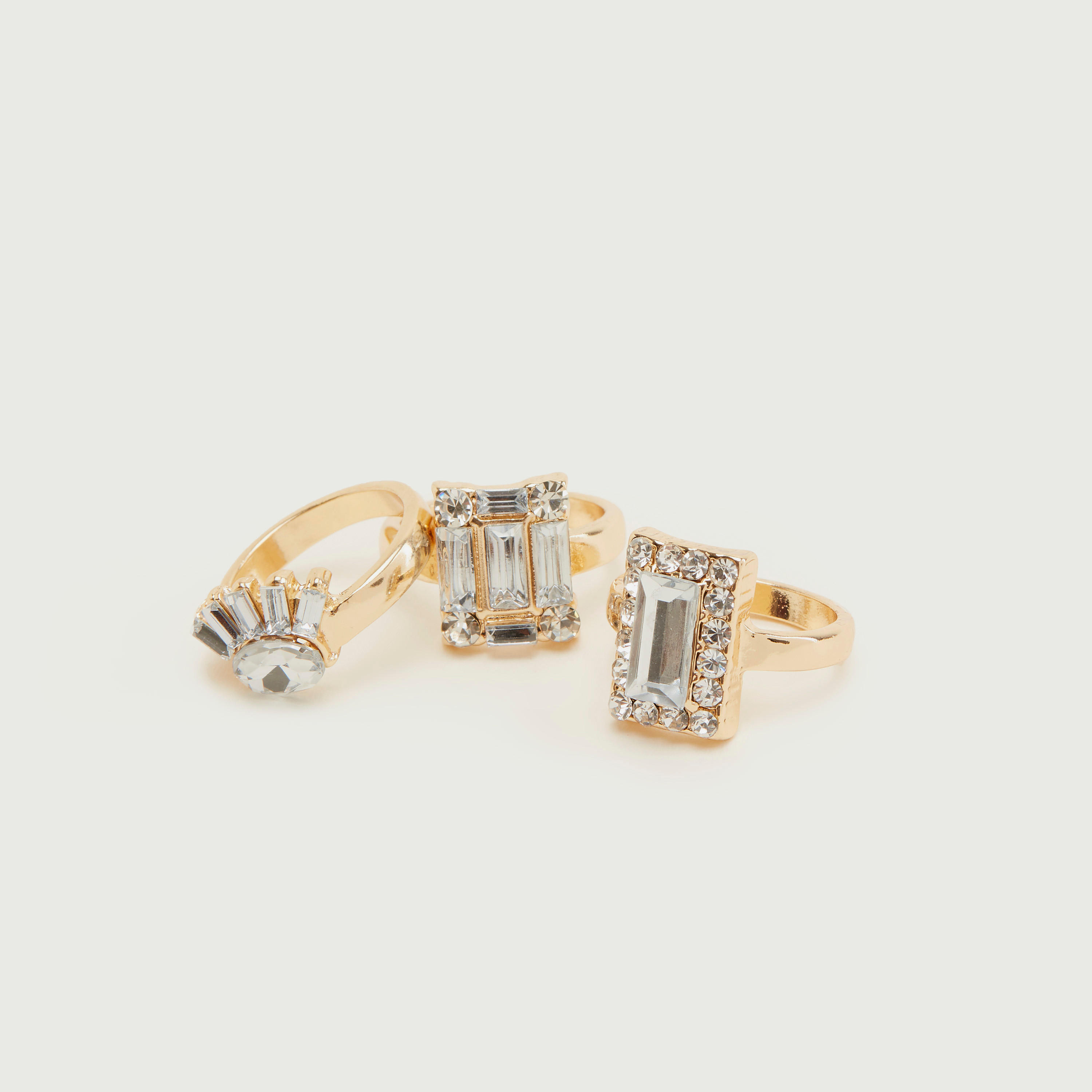 خواتم مزيّنة - طقم من 3 قطع-women-watchesandjewellery-jewellery-rings-image-4
