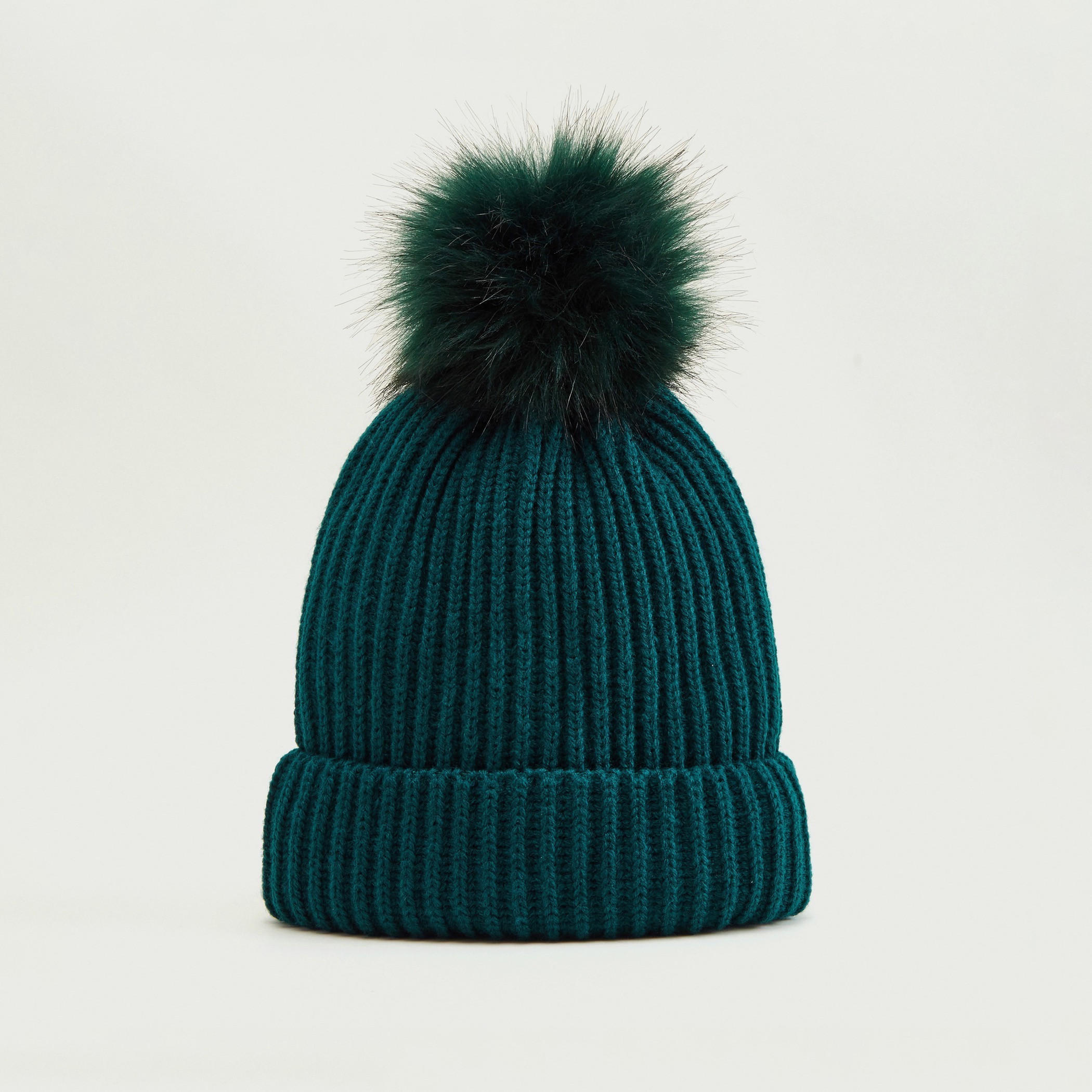 قبّعة بيني بارزة الملمس بأطراف مطّاطيّة وتفاصيل مزخرفة-women-clothingaccessories-capsandhats-image-4
