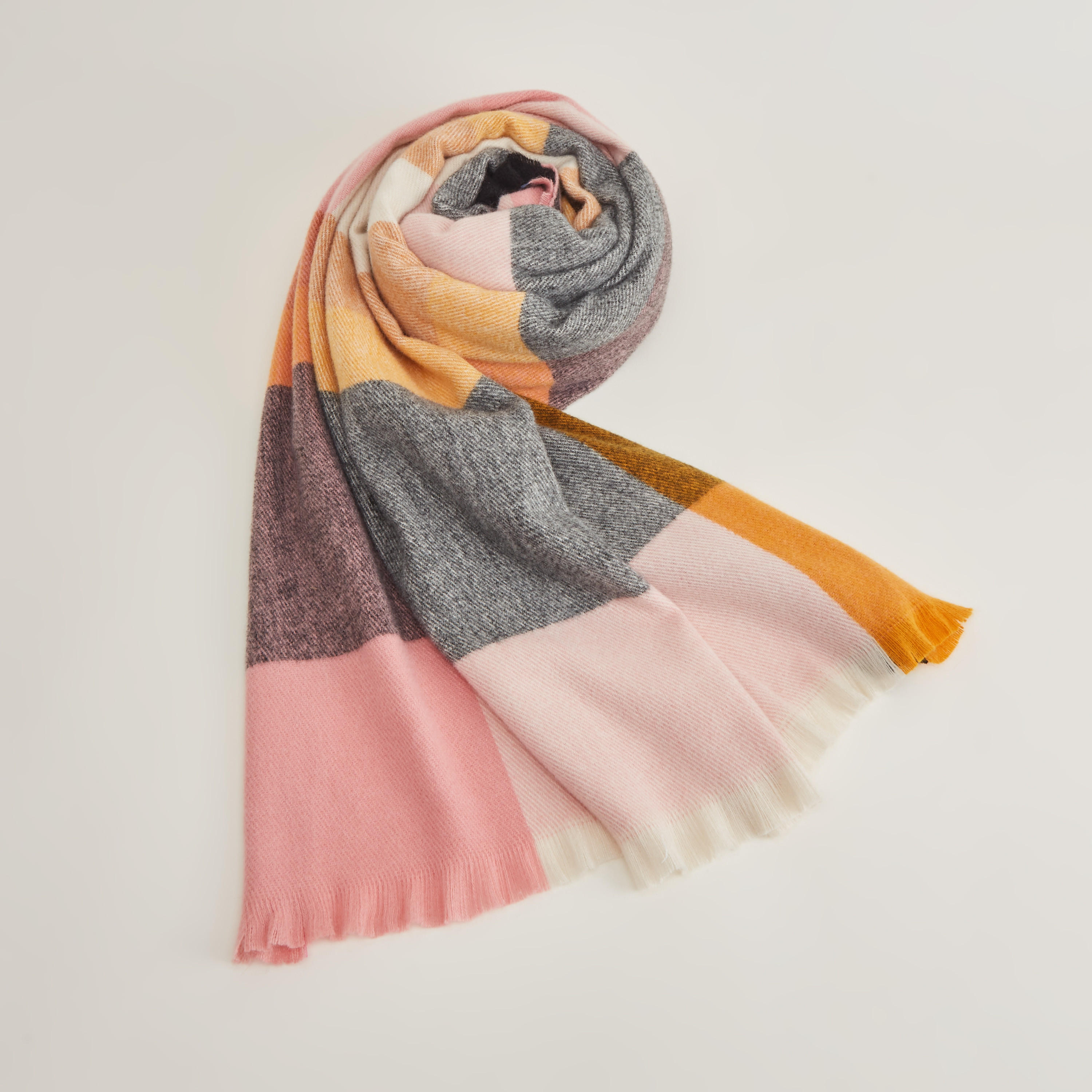 Checked Scarf with Frayed Edges-women-clothingaccessories-scarves-image-3