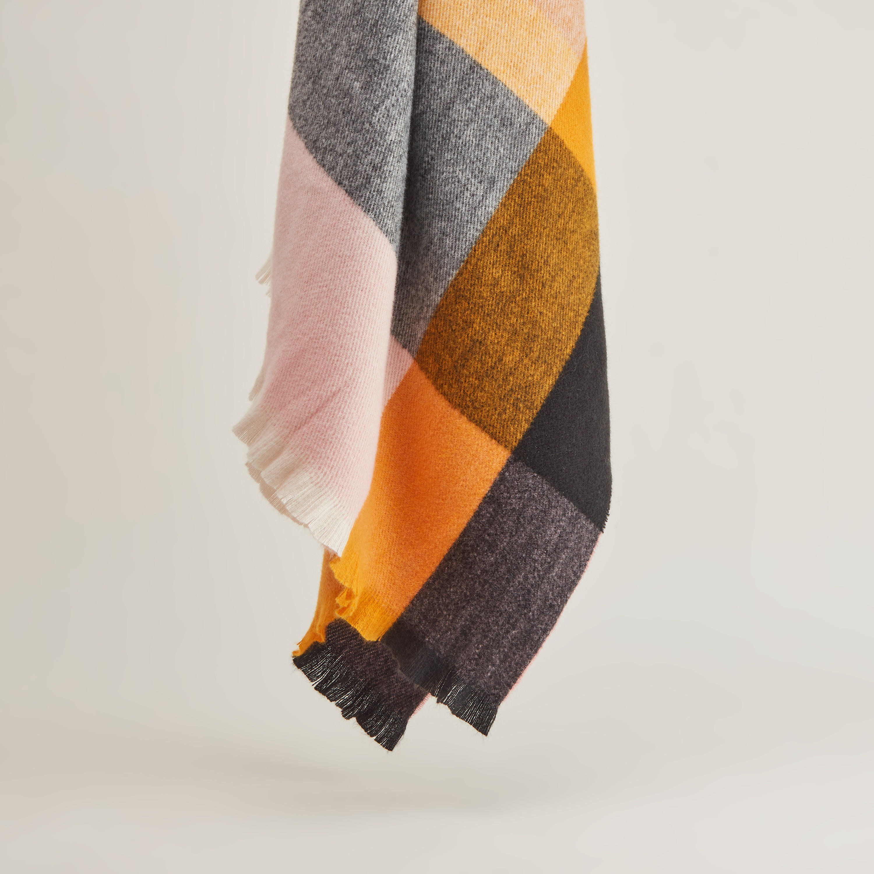 Checked Scarf with Frayed Edges-women-clothingaccessories-scarves-image-1