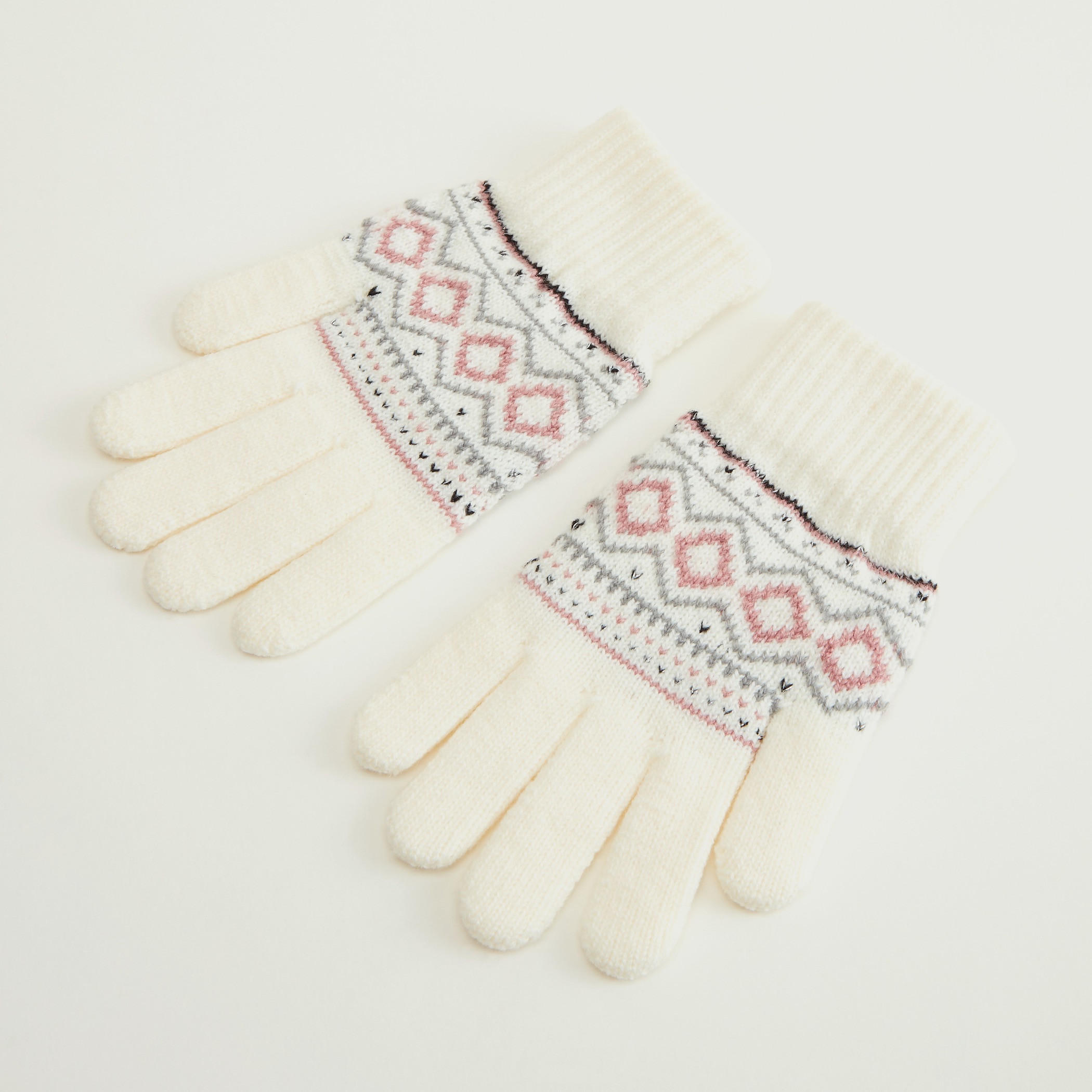 قفّازات محبوكة بتصميم الجزيرة الآيسلندية-women-clothingaccessories-gloves-image-3