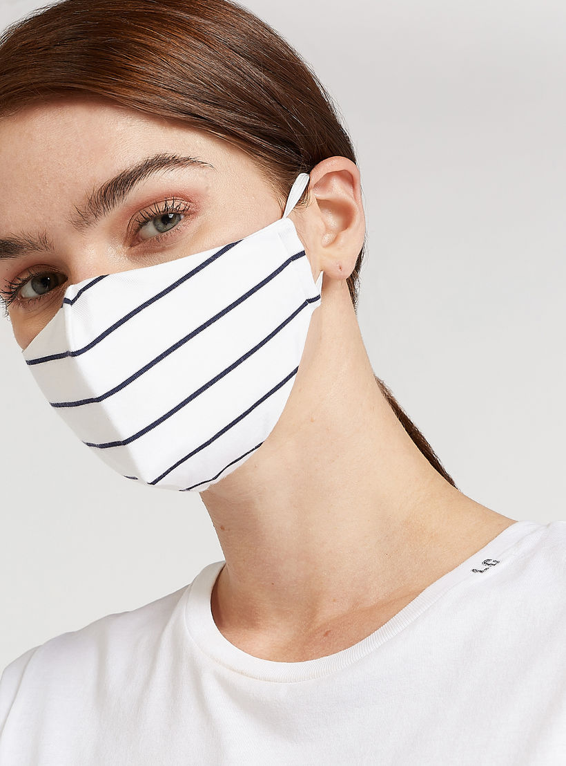 قناع وجه مُخطط بأحزمة مطاطية-women-clothingaccessories-fashionmasks-image-4