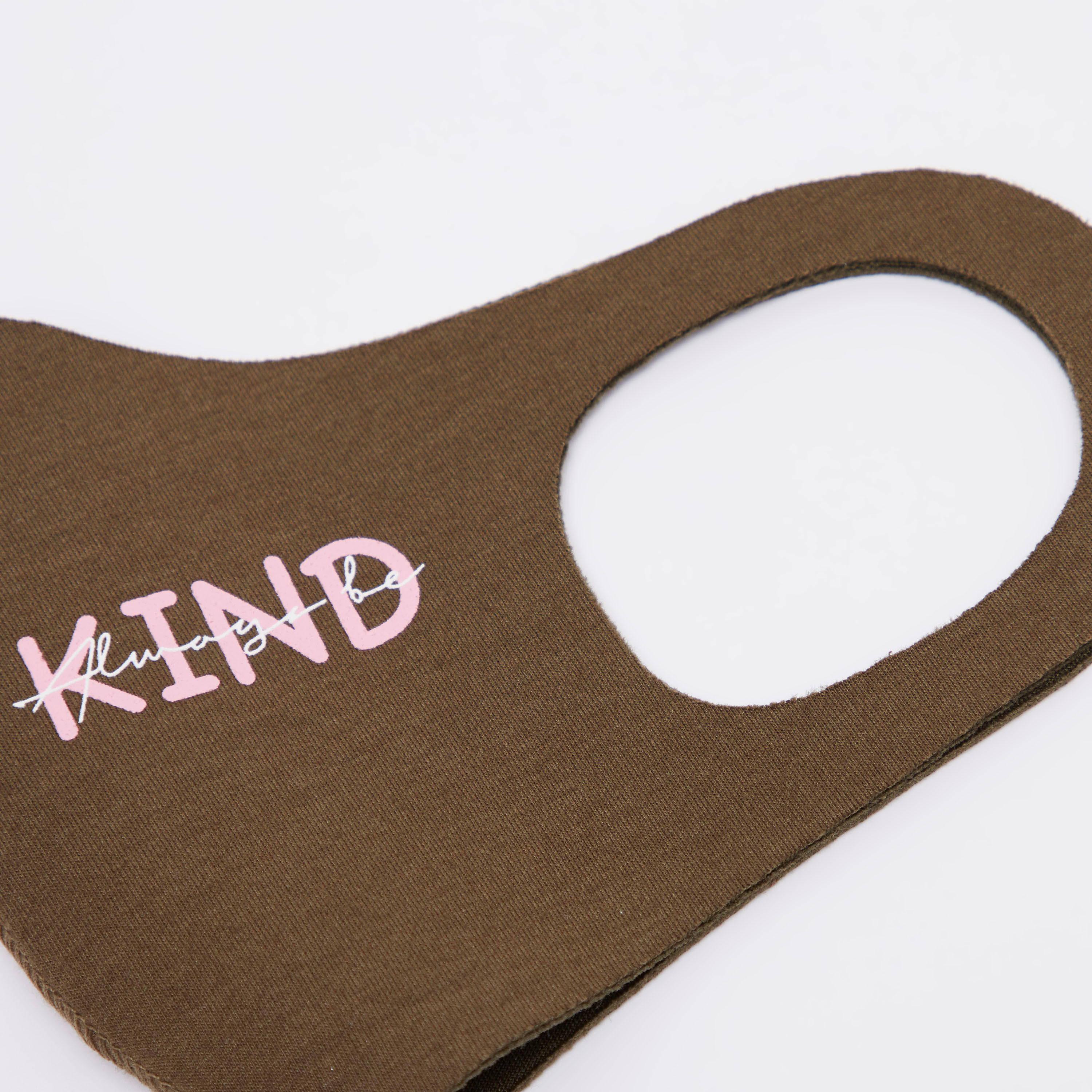 Slogan Print Face Mask-women-clothingaccessories-fashionmasks-image-3