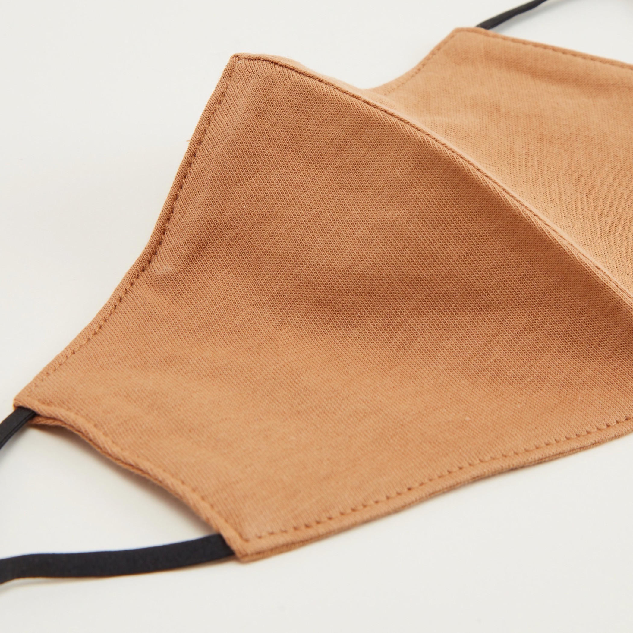 Solid Cotton Face Mask with Adjustable Ear Loops-women-clothingaccessories-fashionmasks-image-3
