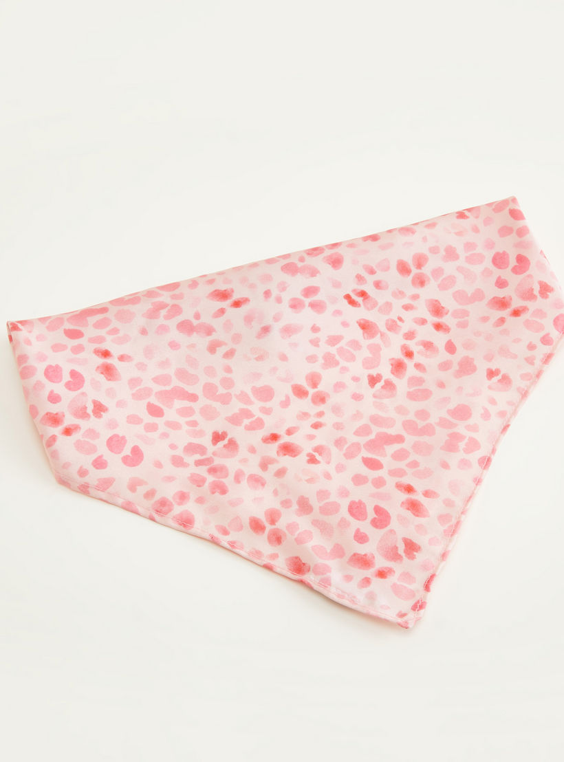 Printed Head Band with Adjustable Elasticated Loop-women-hairaccessories-image-1