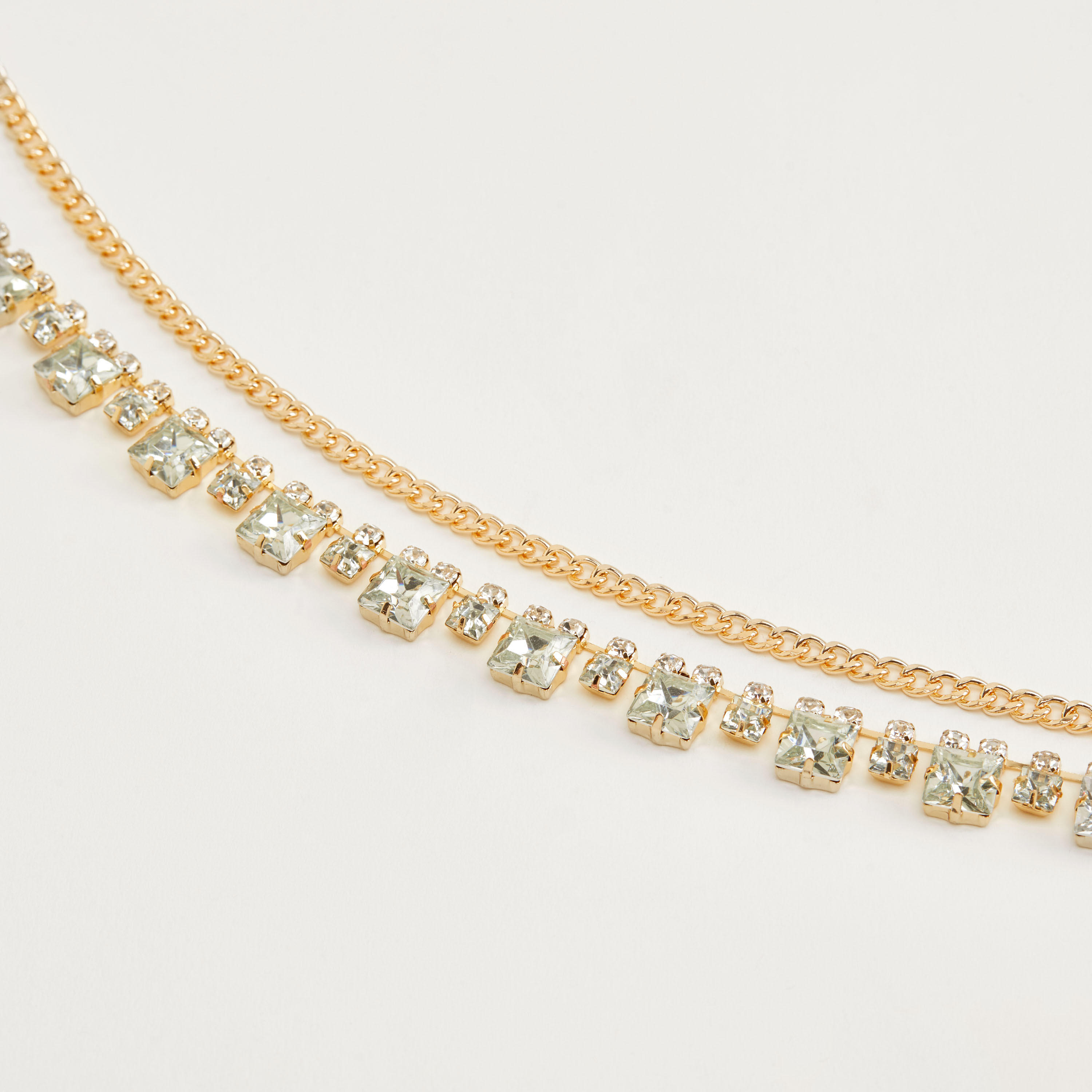 عقد متعدد الطبقات مزيّن بمشبك إغلاق-women-watchesandjewellery-jewellery-necklacesandpendants-image-4