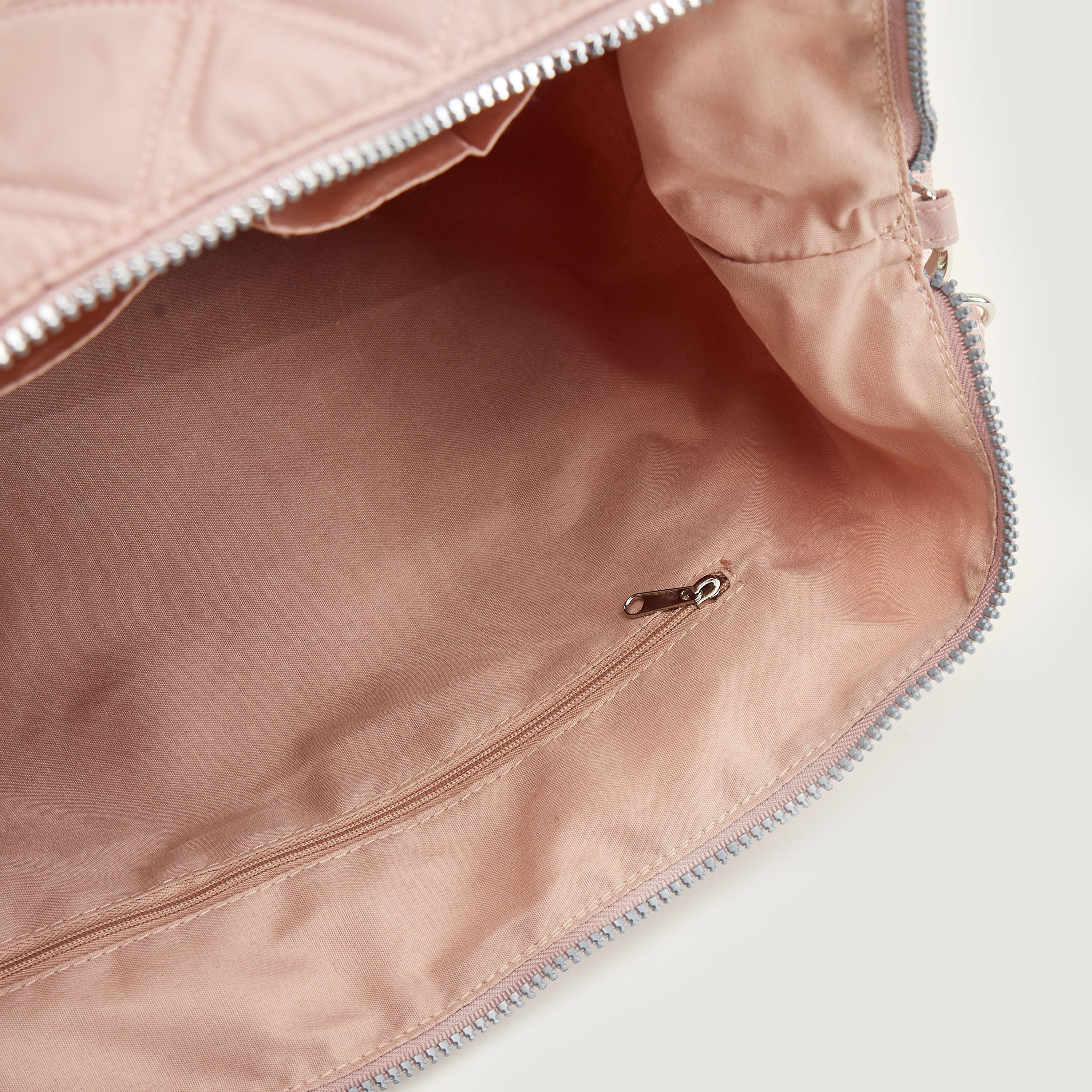 شنطة كتف مبطنة بحزام قابل للتّعديل وسحّاب إغلاق-women-bagsandwallets-handbags-image-1