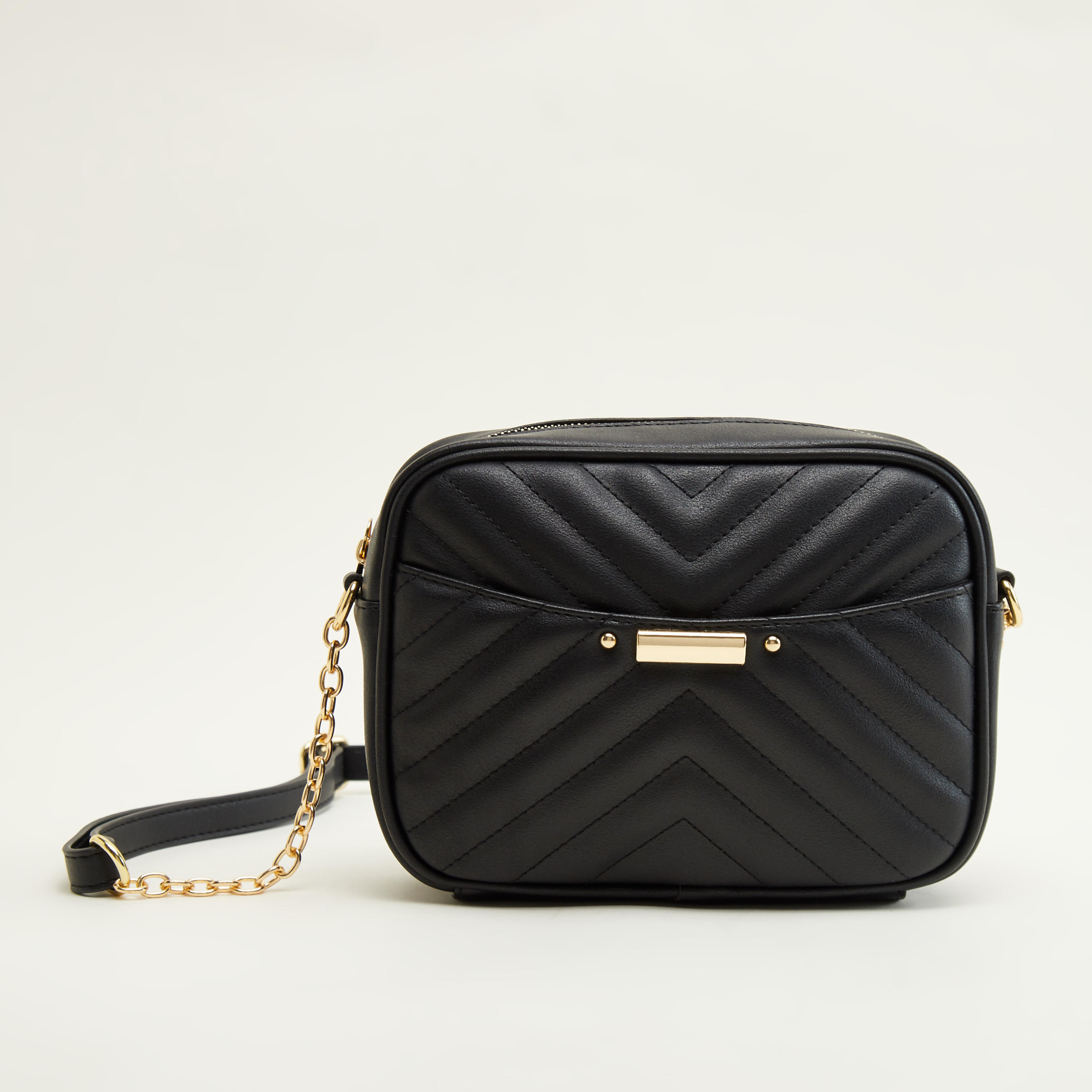 شنطة كروس بودي مبطنة بحزام قابل للتّعديل وسحّاب إغلاق-women-bagsandwallets-handbags-image-1