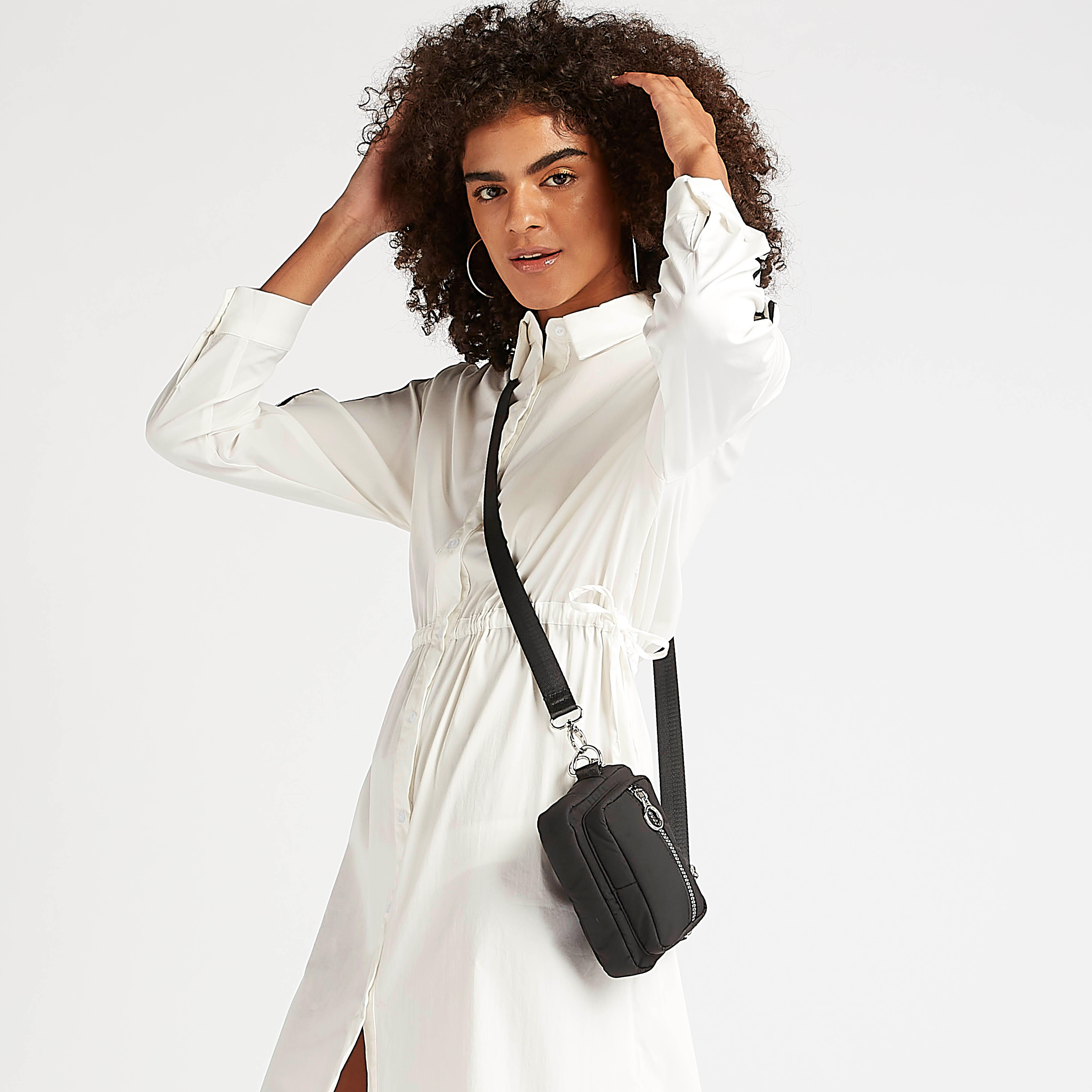 شنطة كروس بودي سادة بحزام قابل للتّعديل وسحّاب إغلاق-women-bagsandwallets-handbags-image-4
