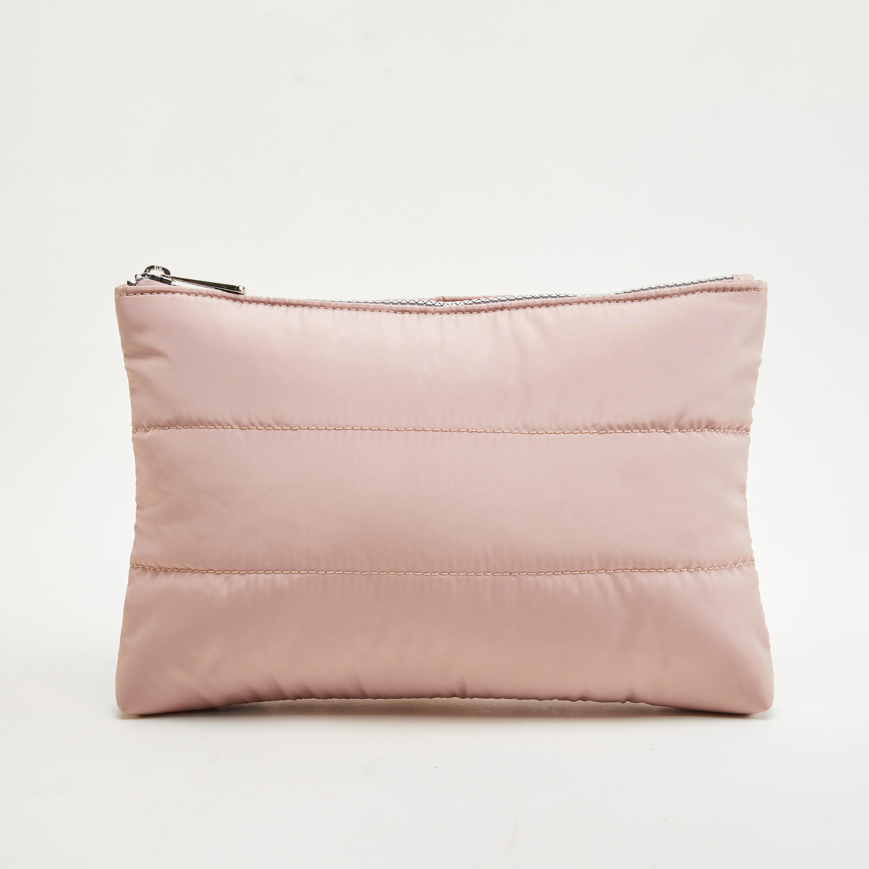 Quilted Pouch with Zipper Closure-women-bagsandwallets-handbags-image-1