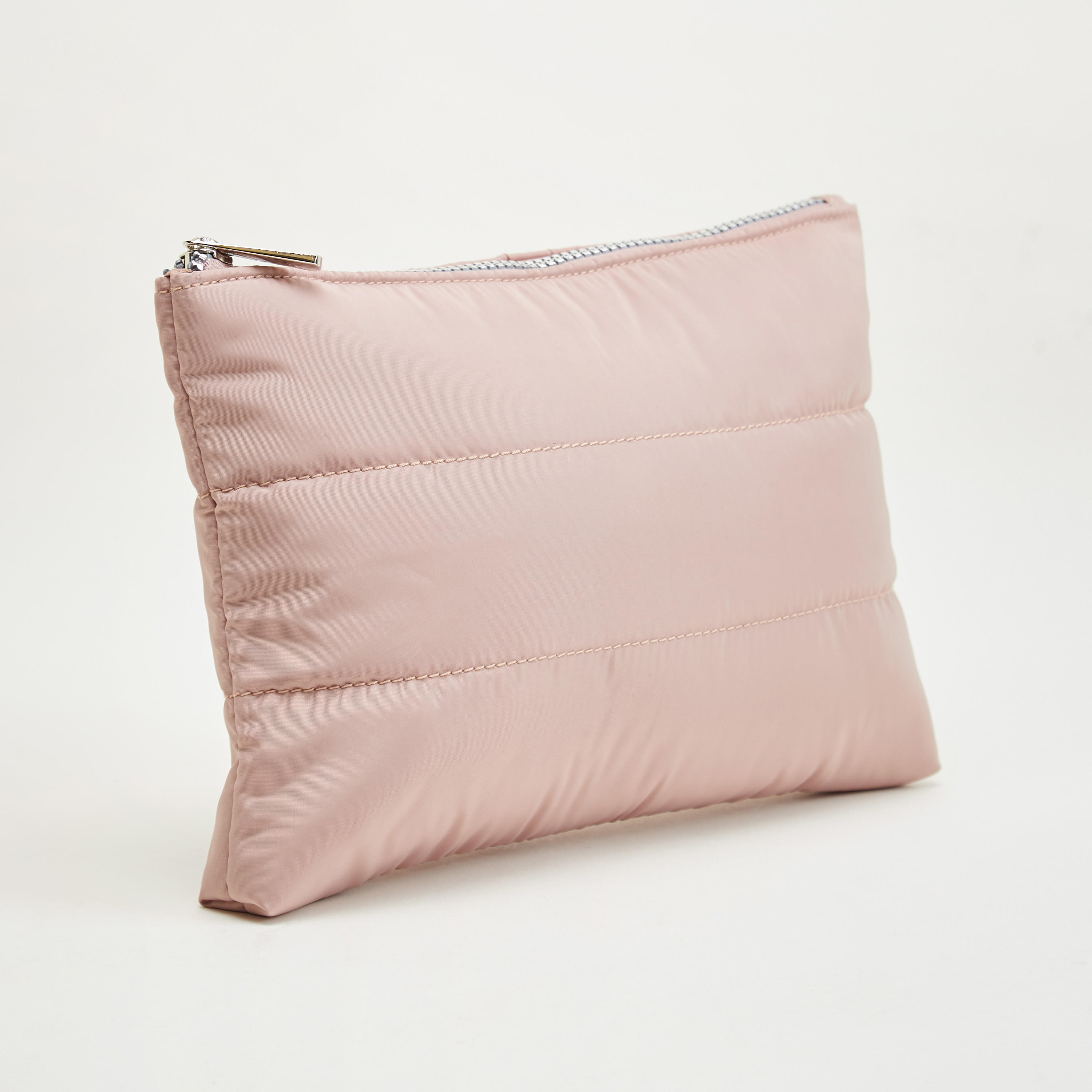 Quilted Pouch with Zipper Closure-women-bagsandwallets-handbags-image-2