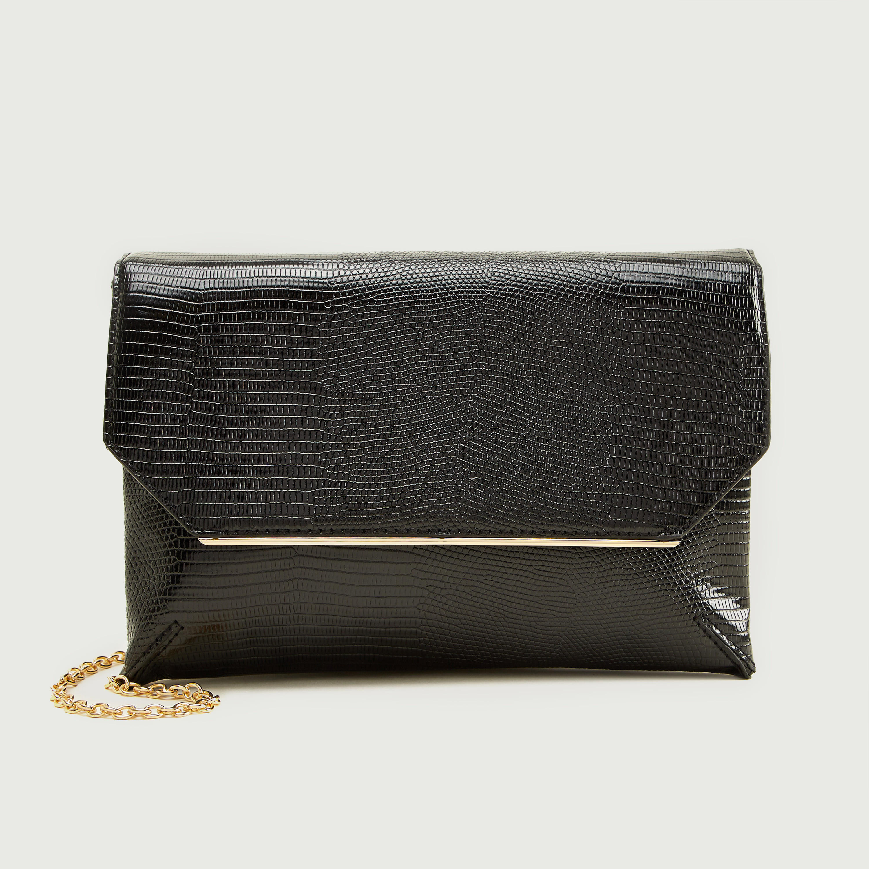 شنطة كروس بودي بارزة الملمس بحزام سلسلة وزر إغلاق مغناطيسي-women-bagsandwallets-handbags-image-1