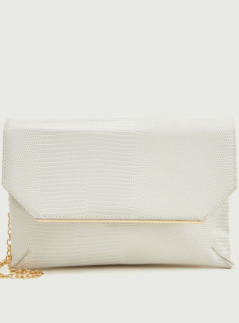 شنطة كروس بودي بارزة الملمس بحزام سلسلة وزر إغلاق مغناطيسي-women-bagsandwallets-handbags-image-1