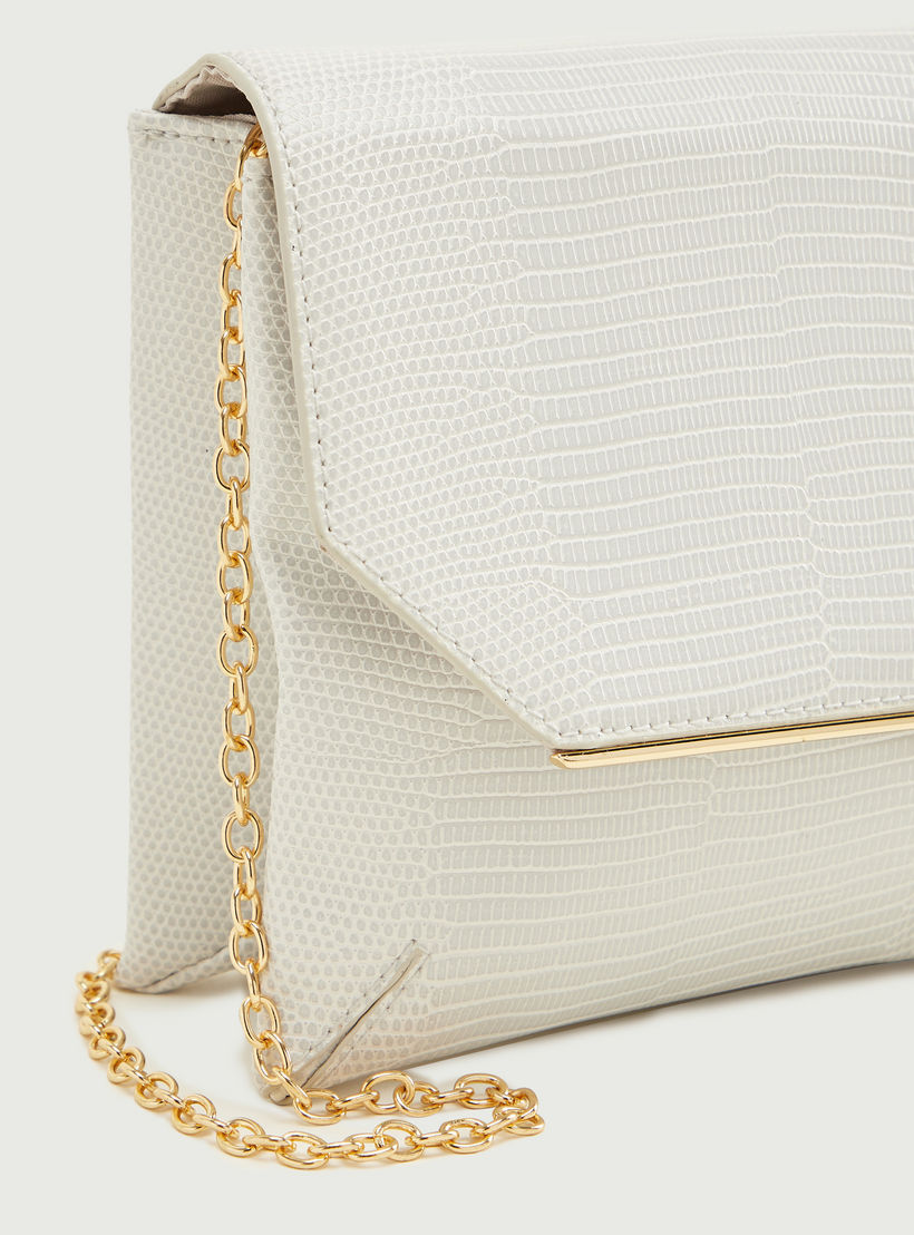 شنطة كروس بودي بارزة الملمس بحزام سلسلة وزر إغلاق مغناطيسي-women-bagsandwallets-handbags-image-3